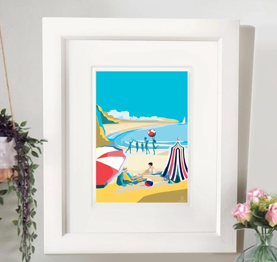 A Breath of French Air A4 Print