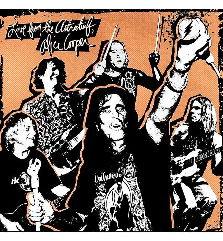 Alice Cooper Live from the Astroturf Limited Edition 180g Apricot Vinyl with DVD