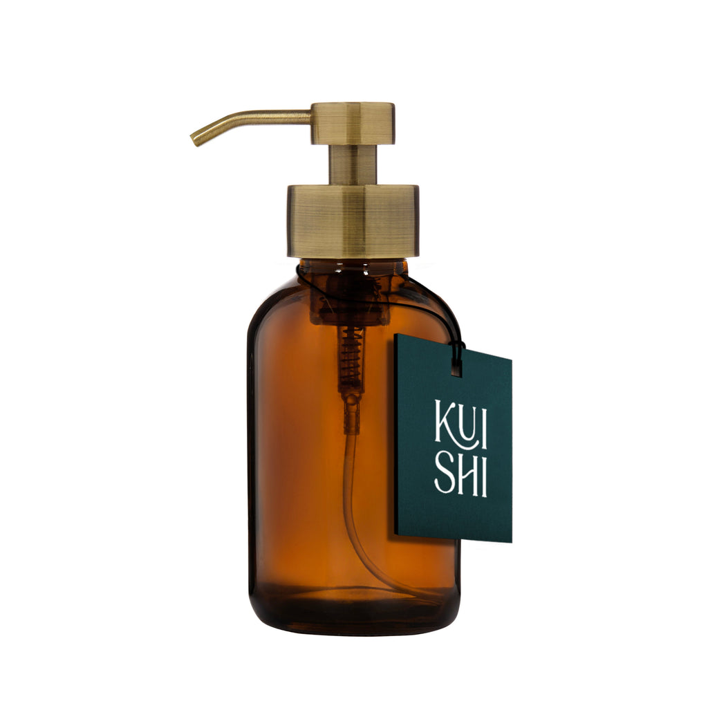 Amber Foaming Hand Soap Dispenser