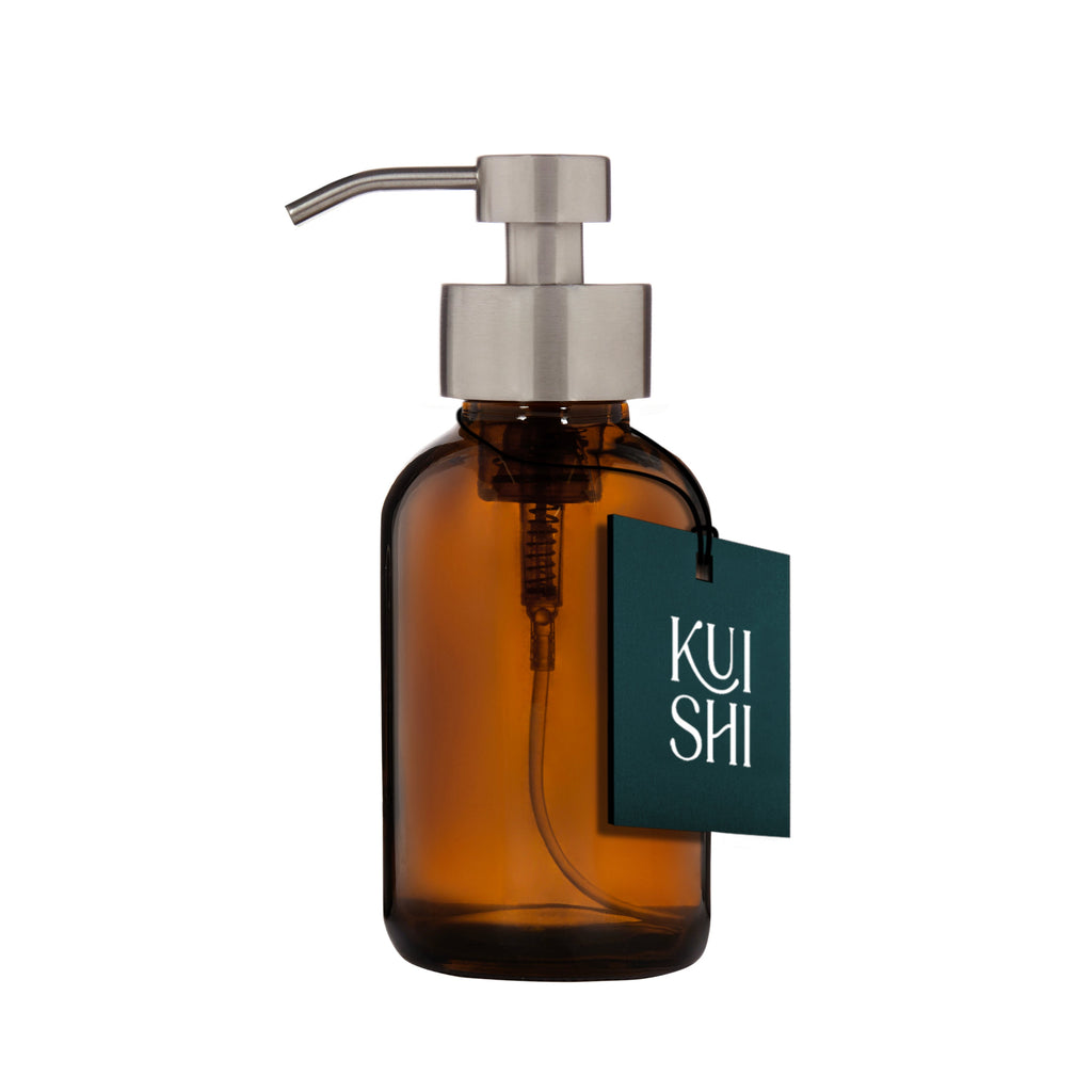 Amber Foaming Hand Soap Dispenser