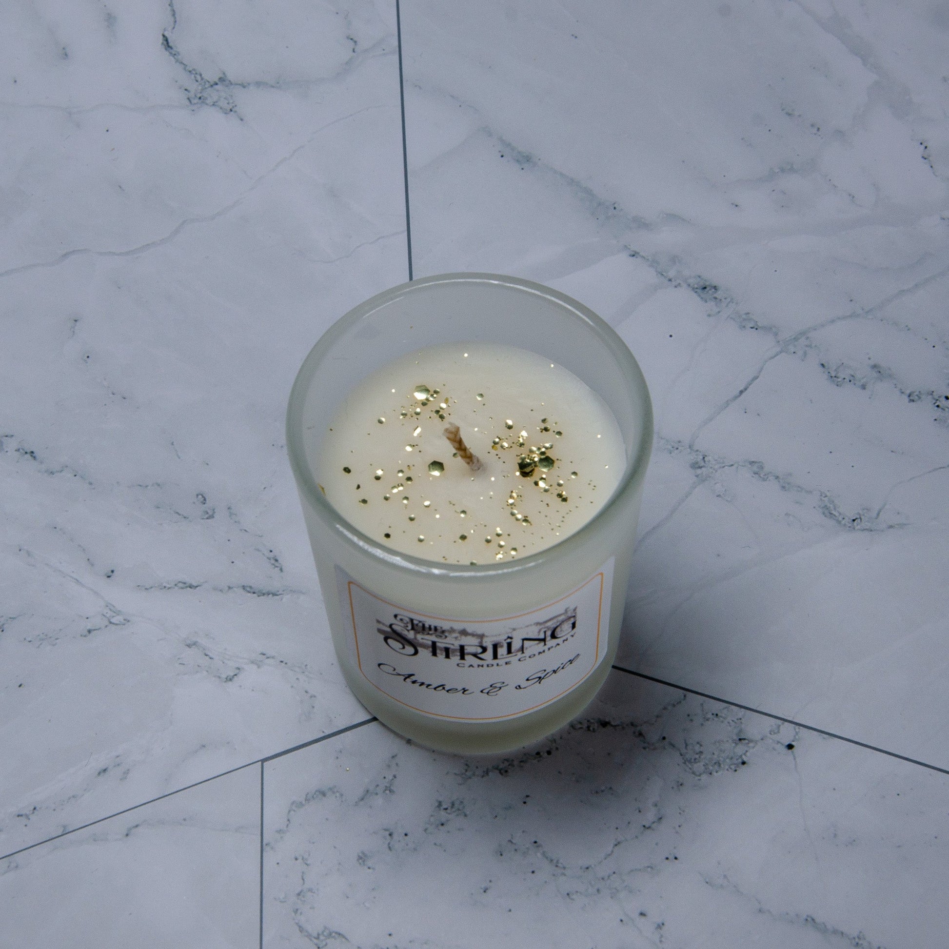 Amber and Spice Small Candle