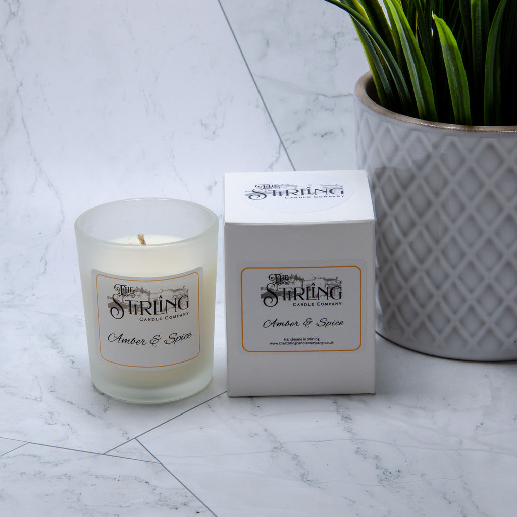 Amber and Spice Small Candle