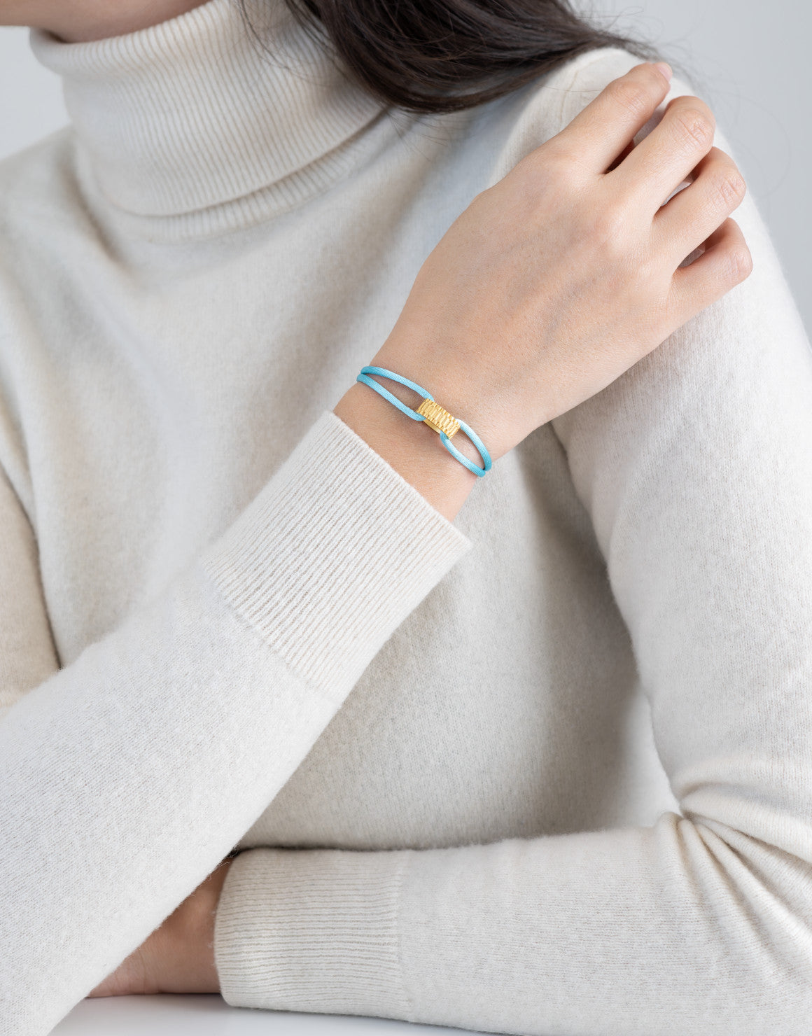 Golden Regent Cord Bracelet