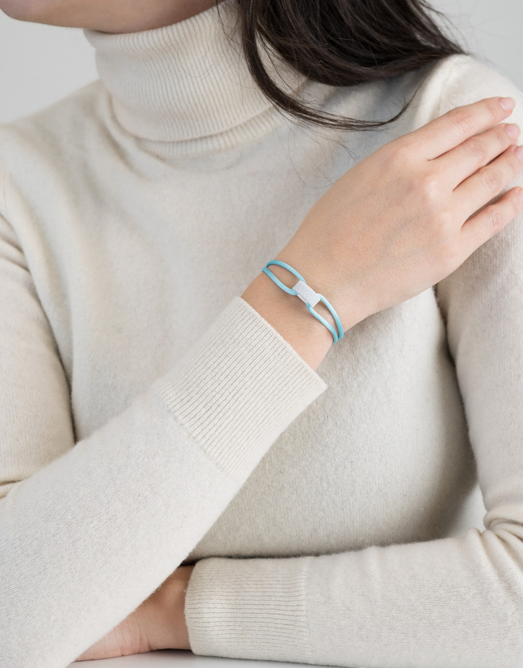 Cord Bracelet in Snow