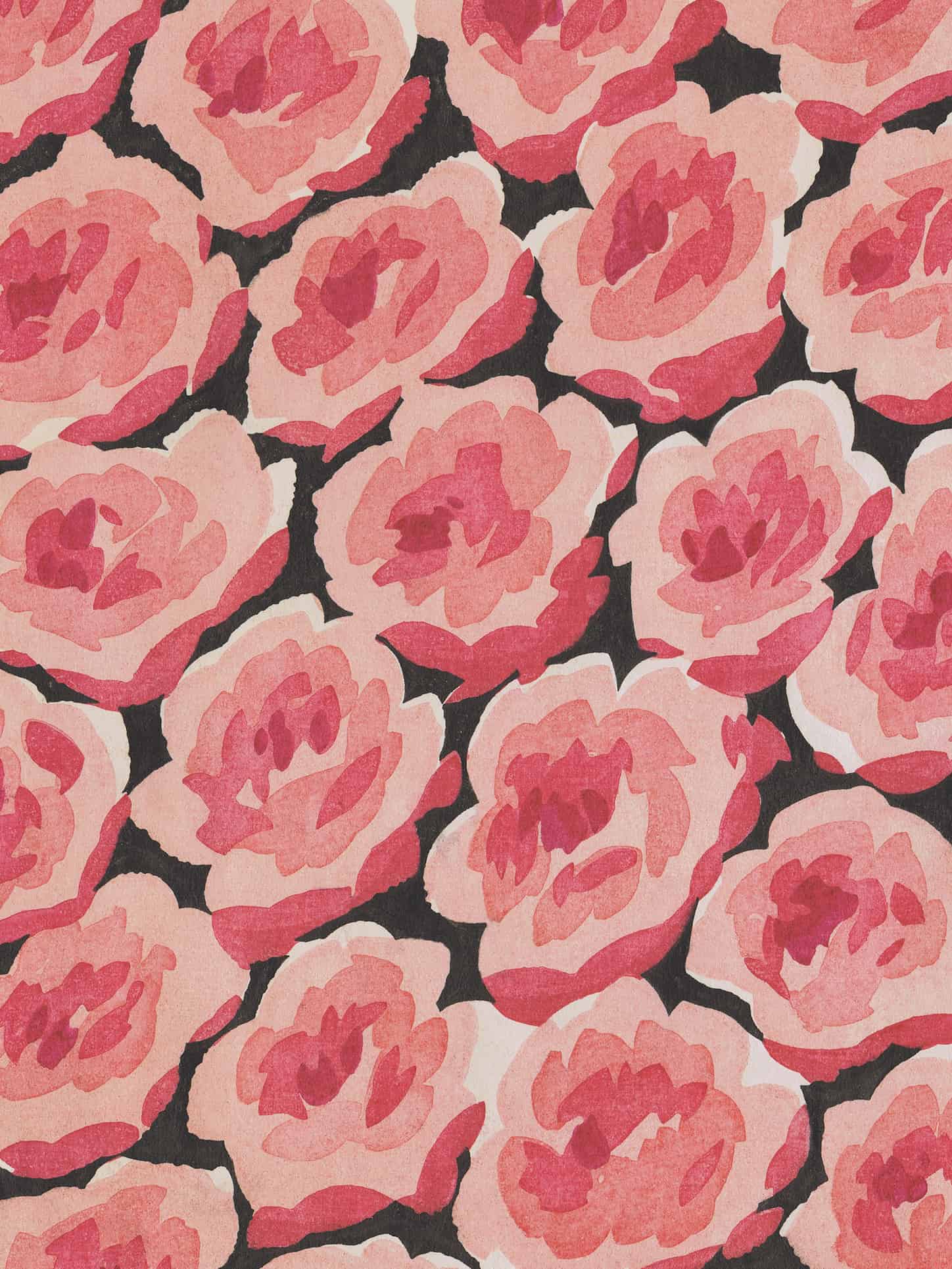 Baby Rose Vintage Archive Poster Print
