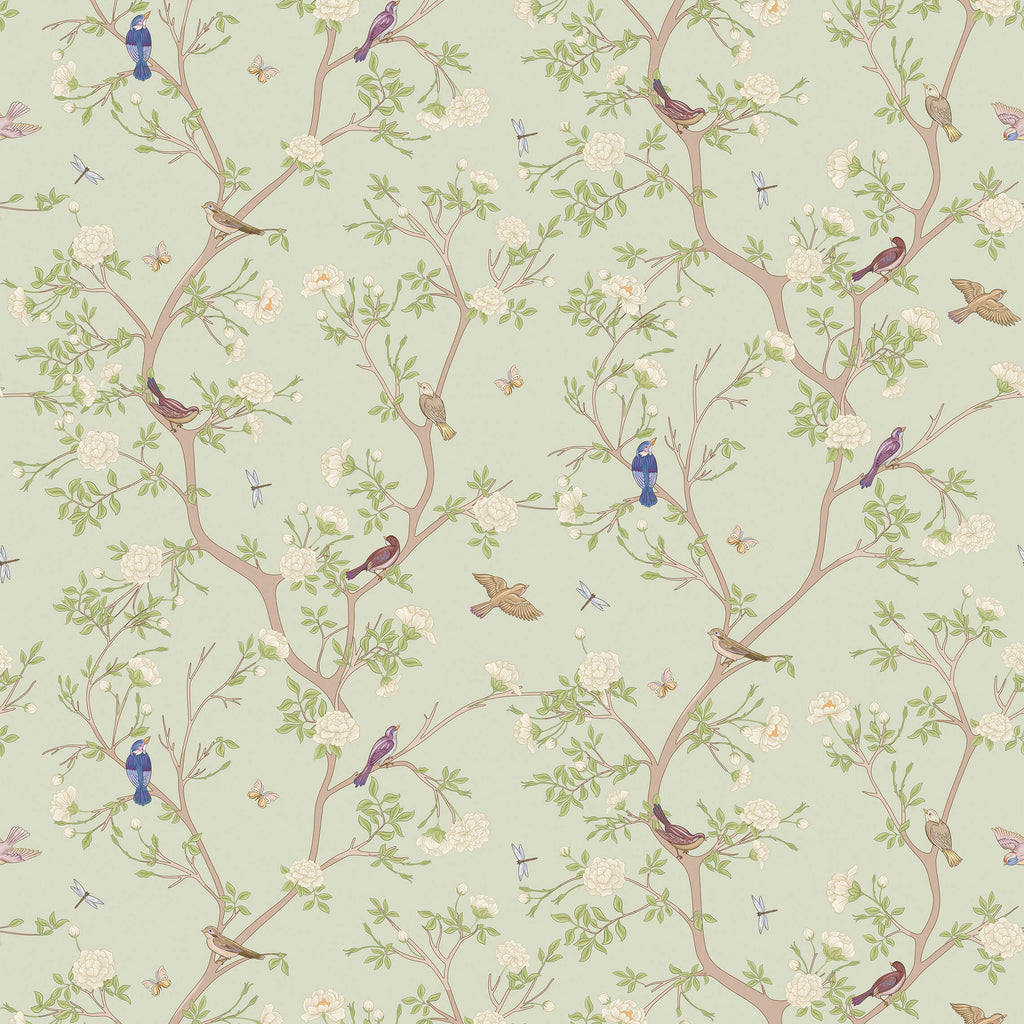 Ashton Asian Bird Wallpaper