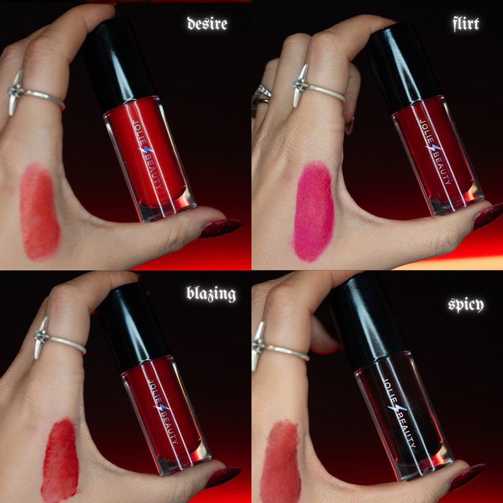 Inferno Lip Stain Deep Berry Red