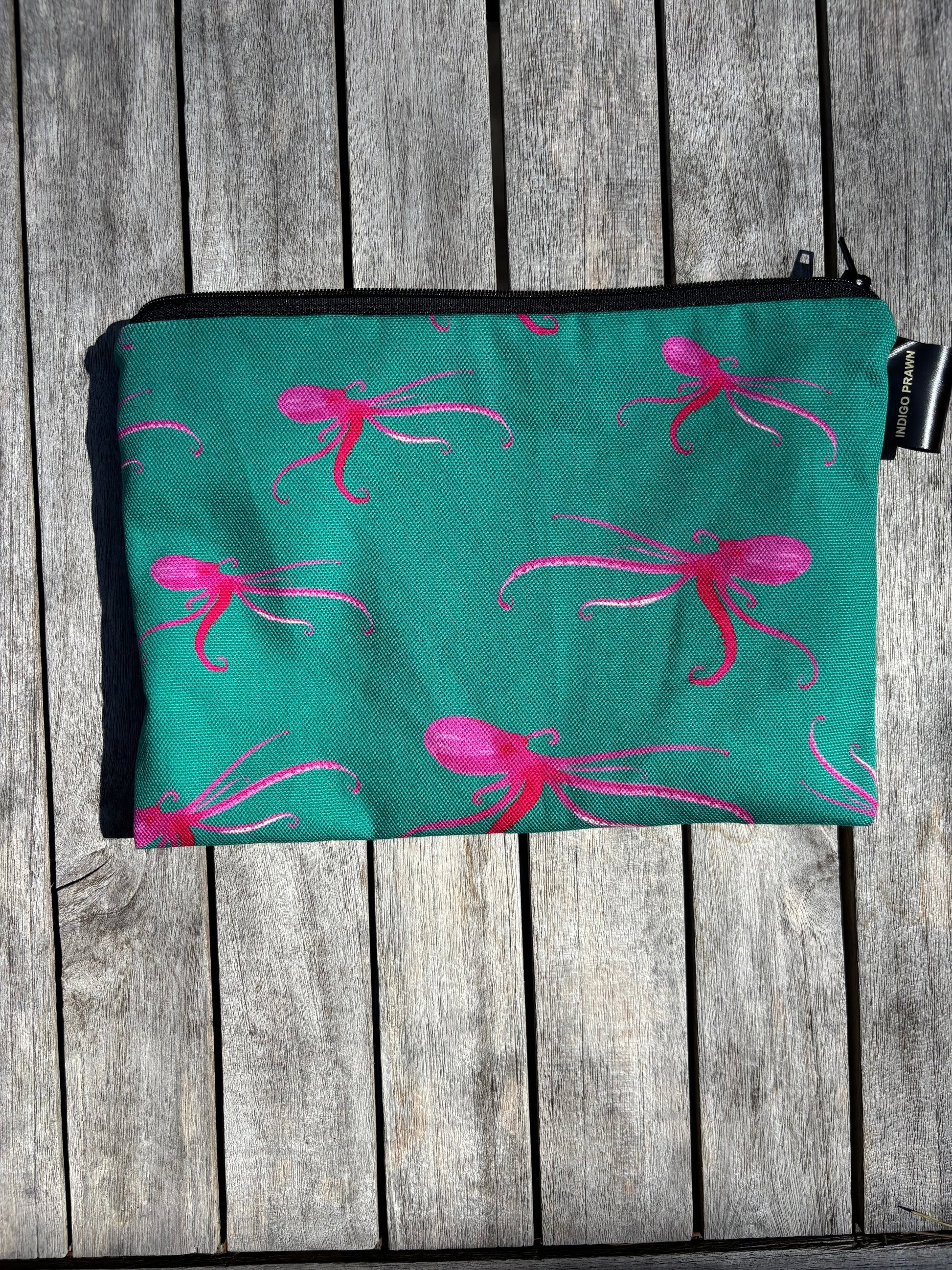 Waterproof Zipper Pouches with Vibrant Designs