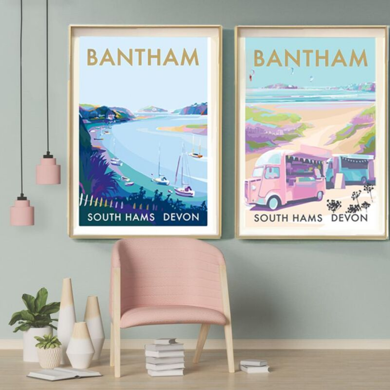 Bantham River Limited Edition A0 Print