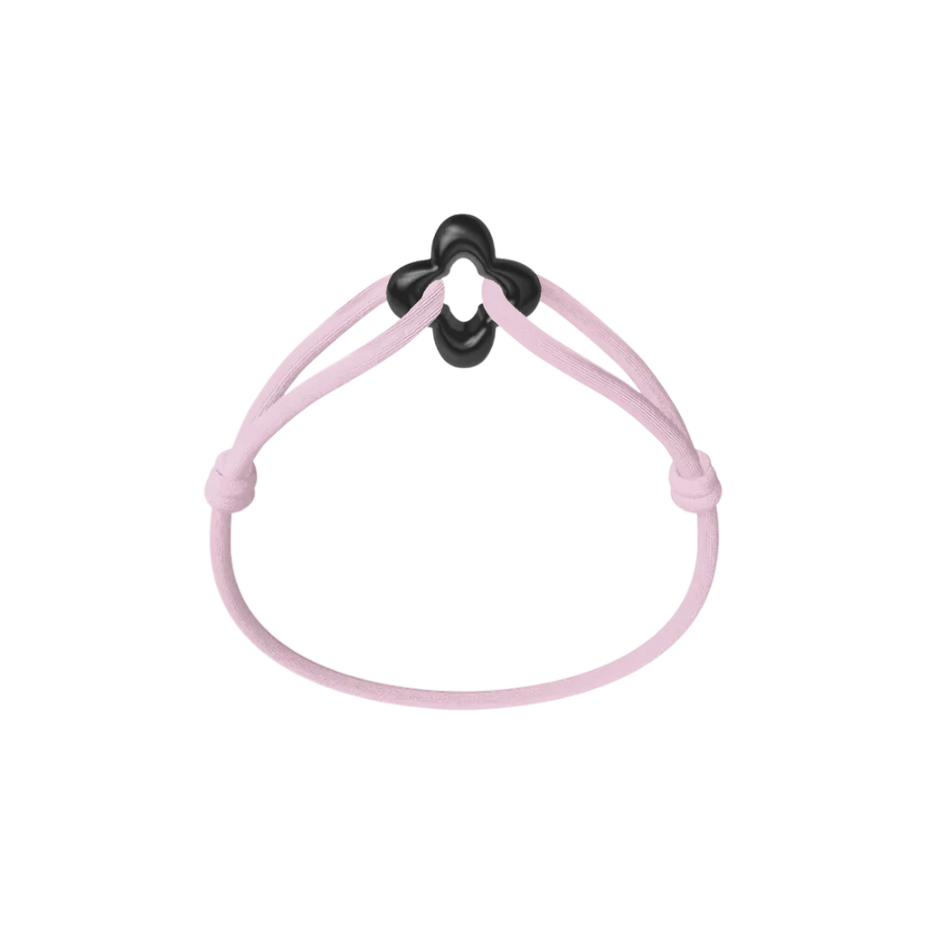 Black Clover Onyx Cord Bracelet