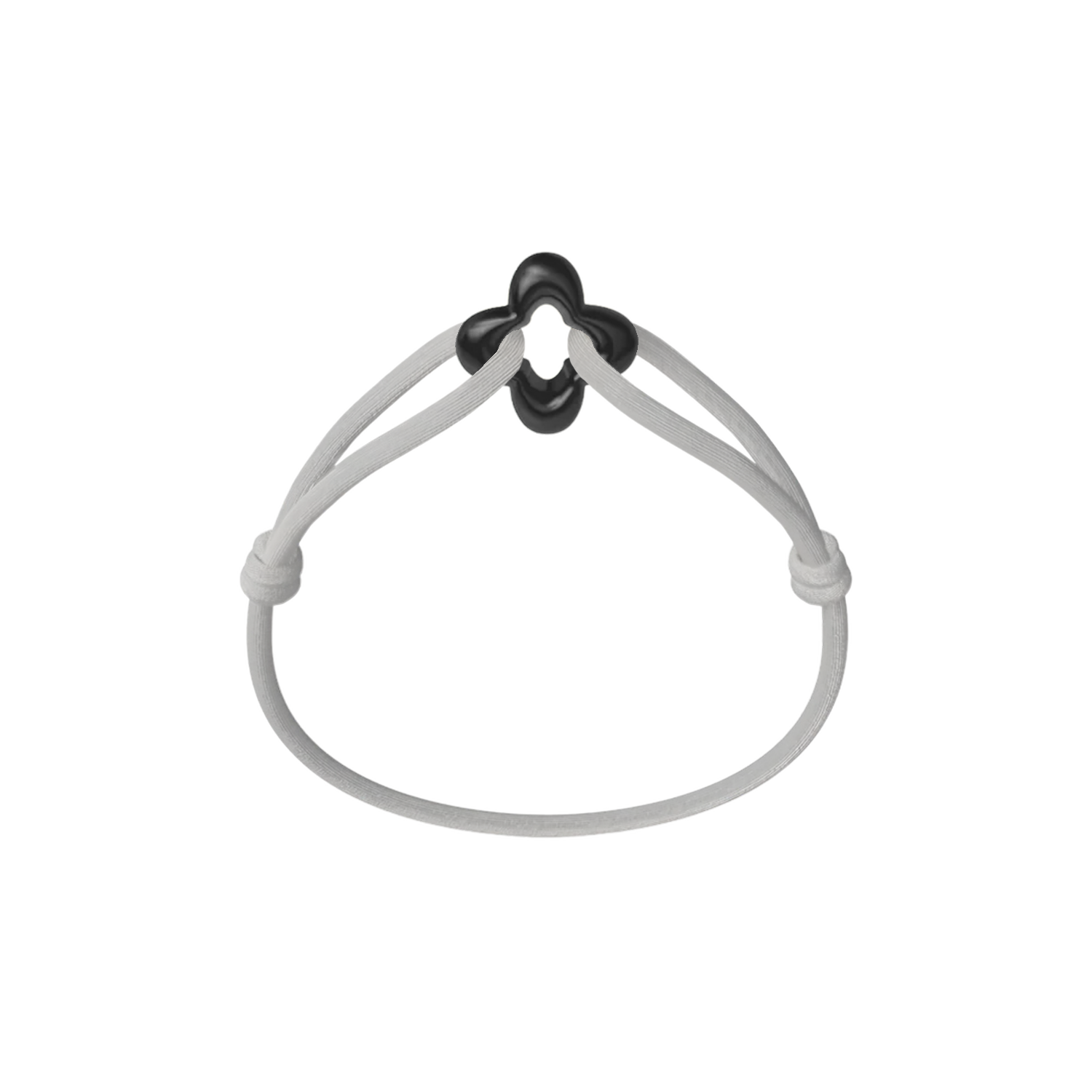 Black Clover Onyx Cord Bracelet