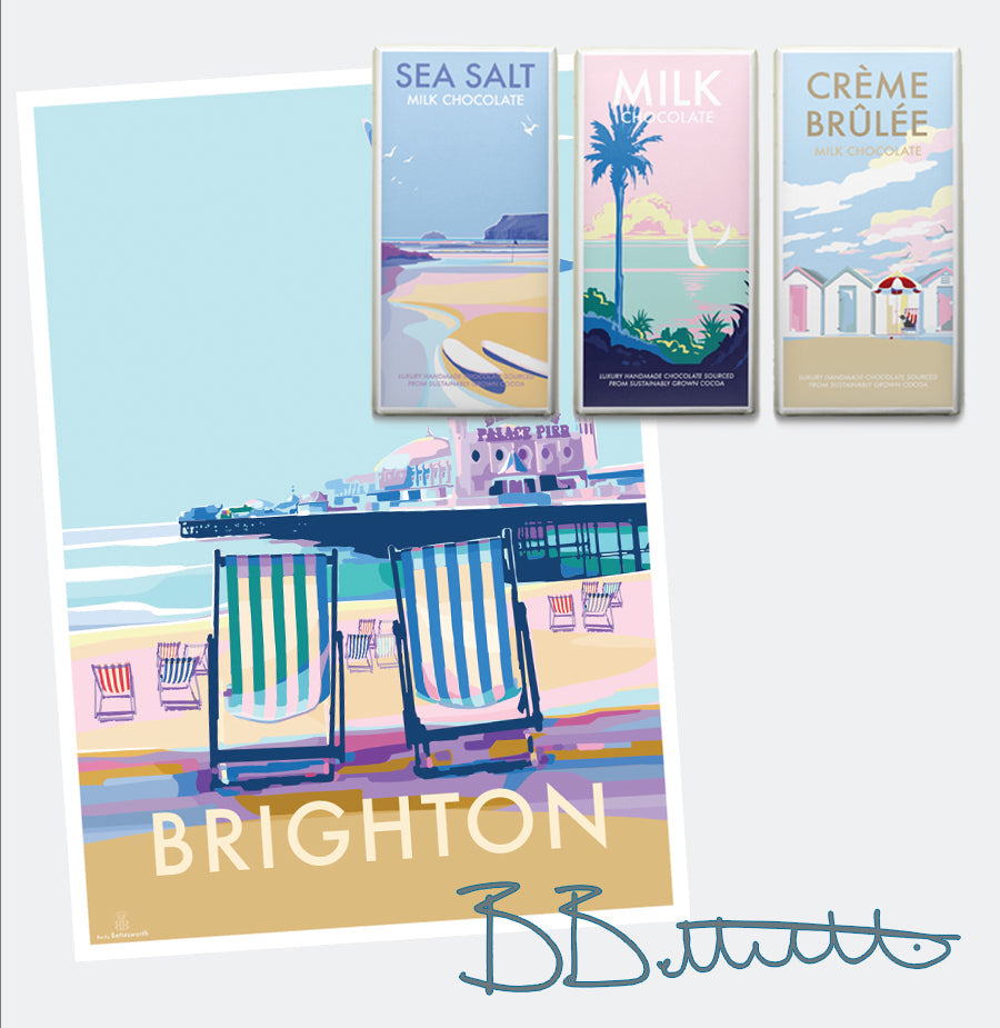 Brighton Seaside Memory Artwork