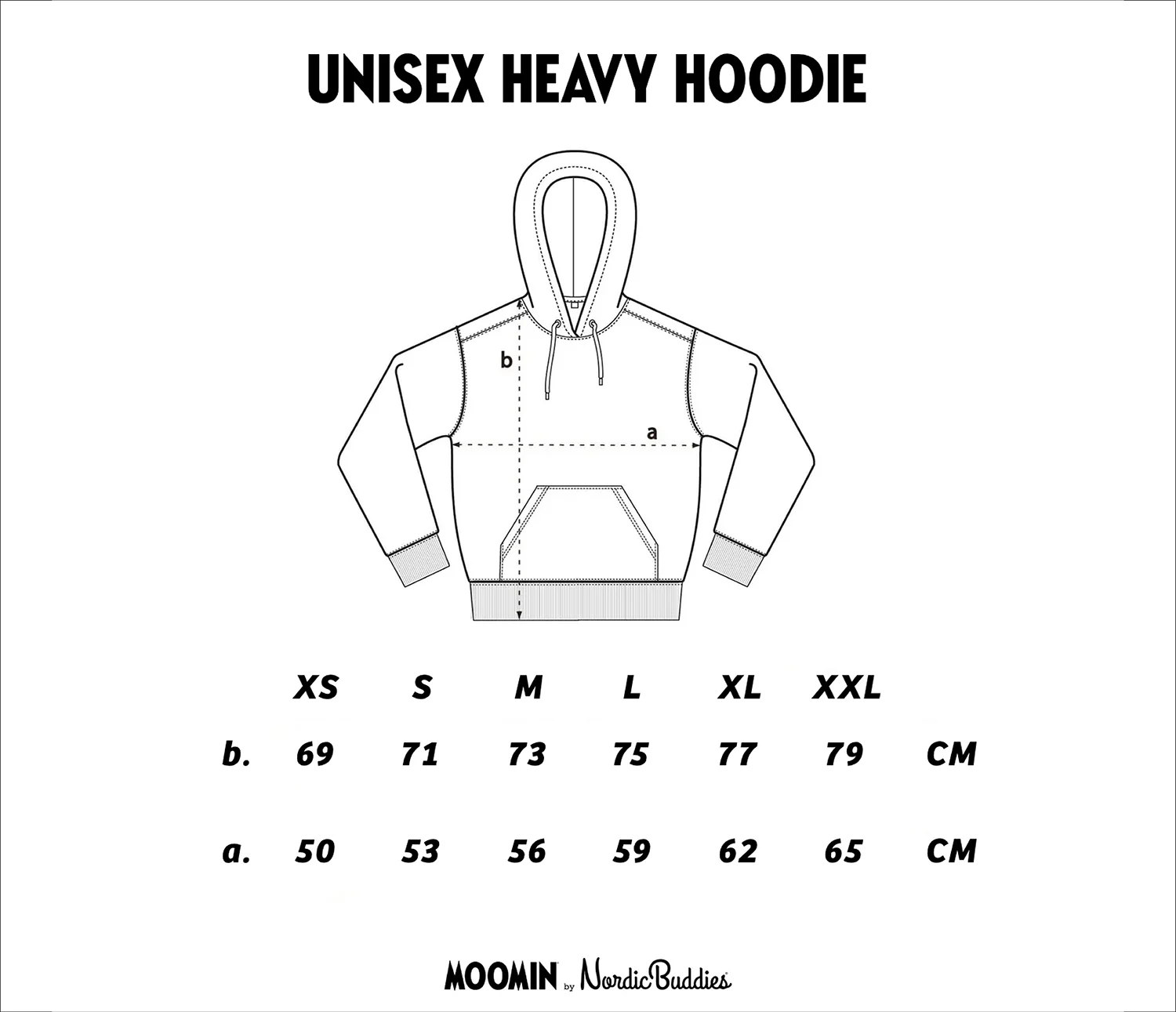 Official Moomin Unisex Hoodie – Cotton & Polyester Blend by Moomin by NordicBuddies at www.brixbailey.com