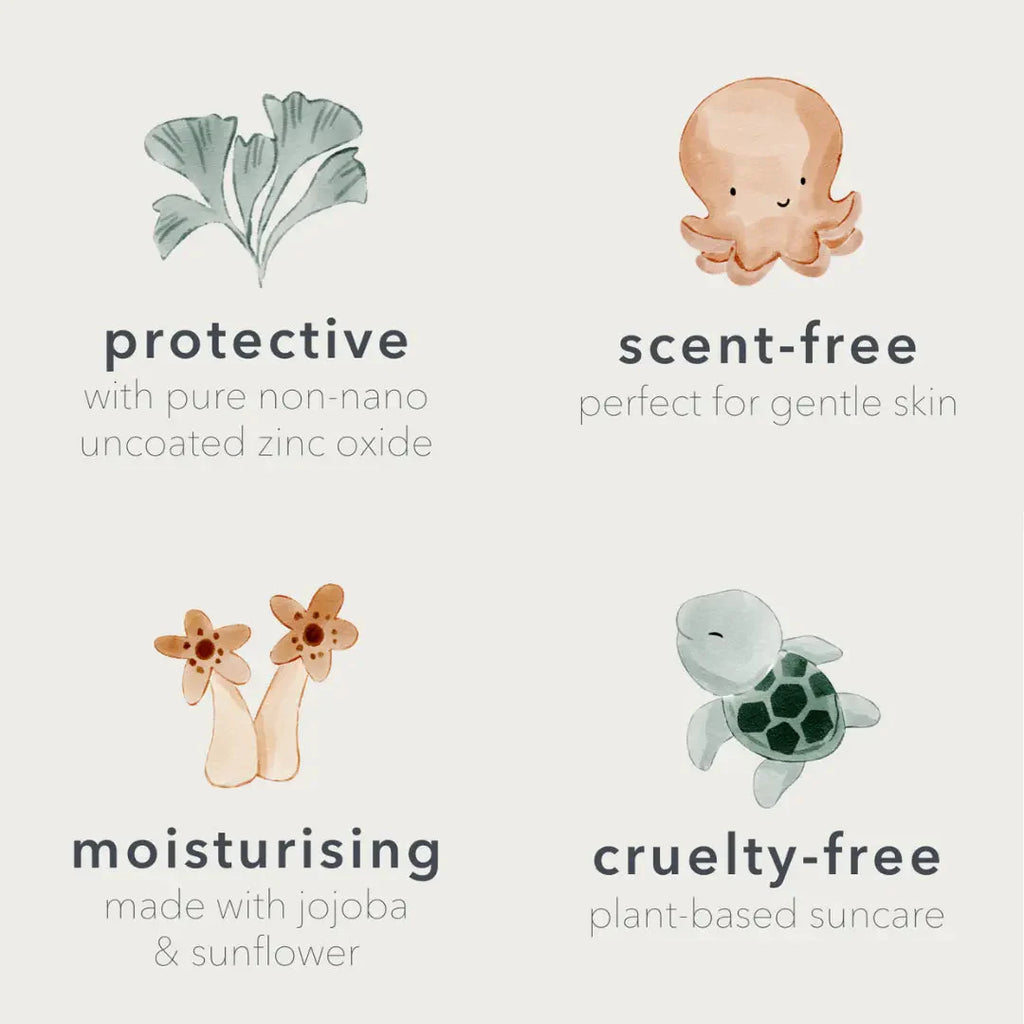 Organic Mineral Sunscreen Baby & Children SPF 50
