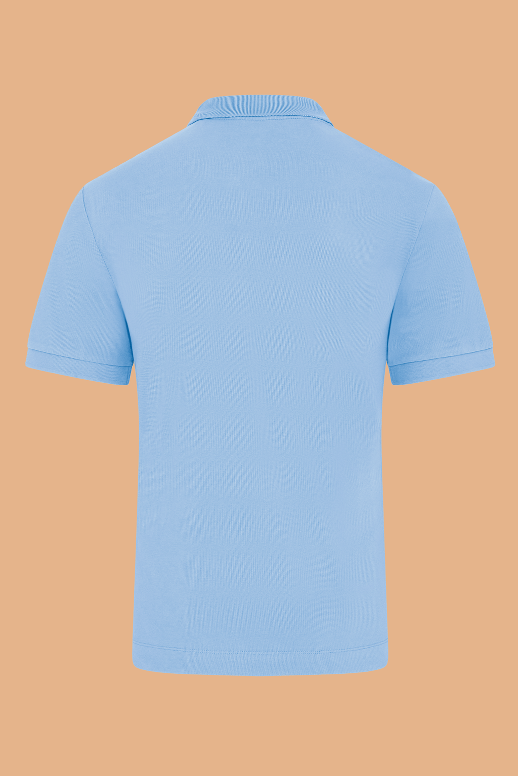 Light Blue Organic Cotton Polo Shirt