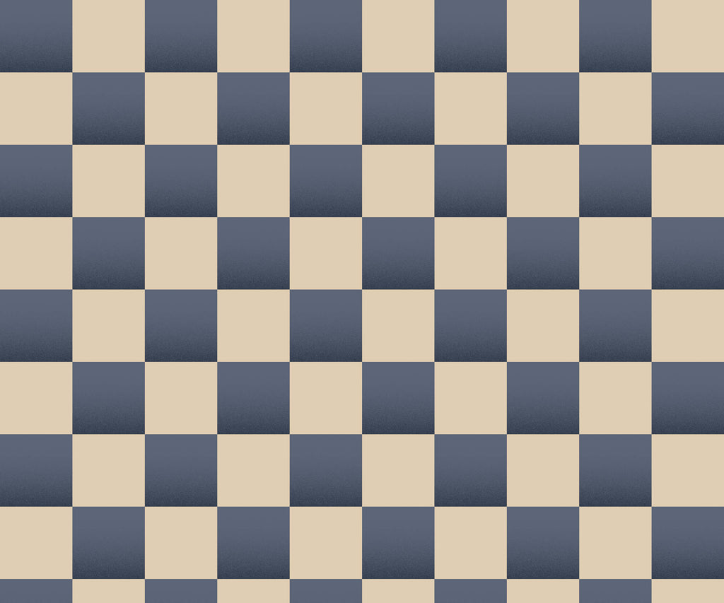 Bakersfield Chequerboard Wallpaper Modern Design