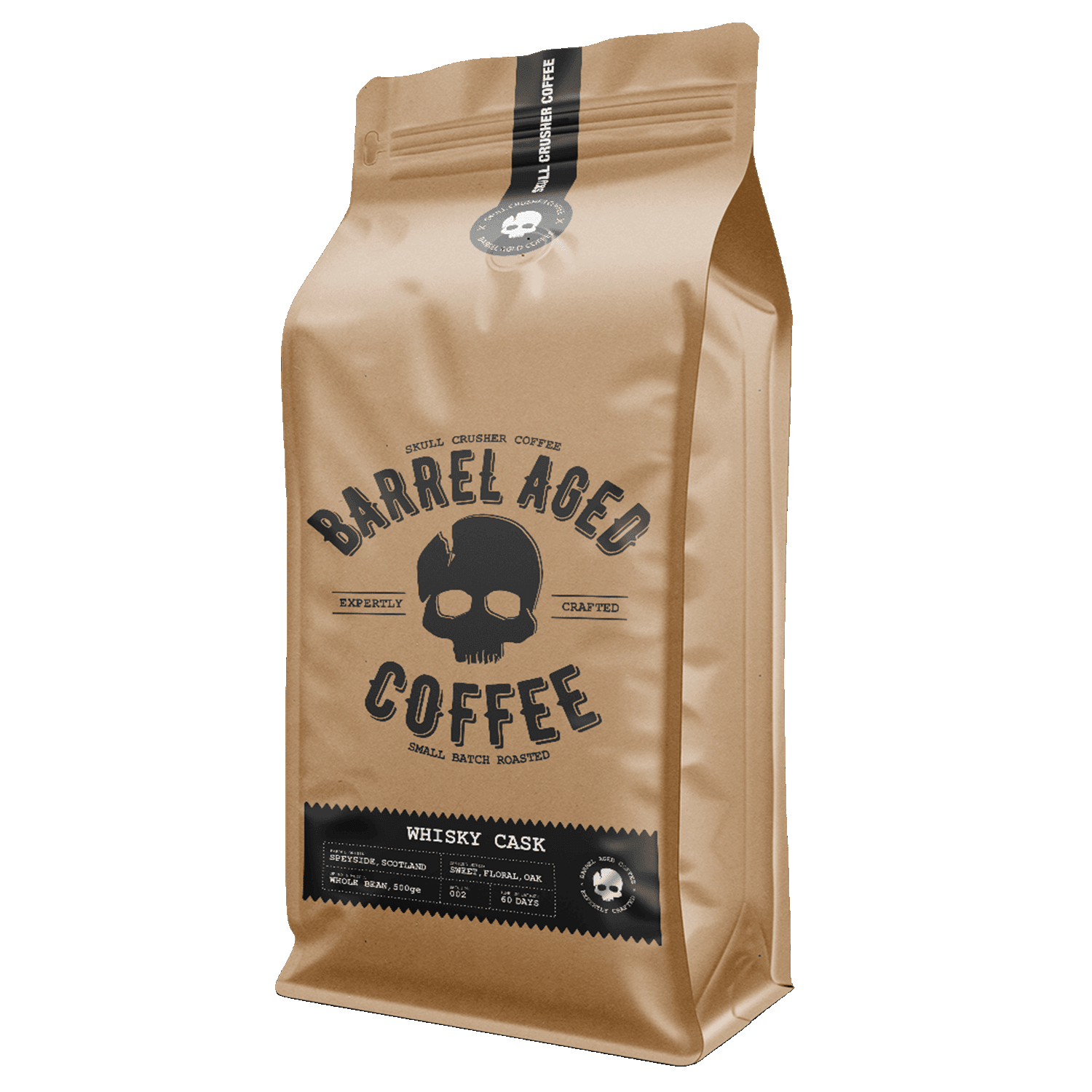 Barrel Aged Skull Crusher Coffee