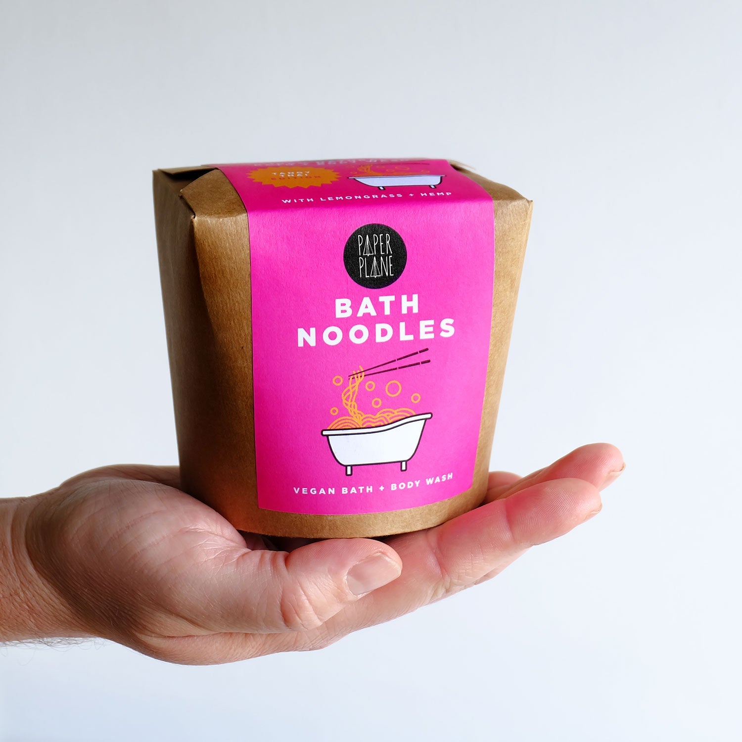 Vietnamese Fresh Bath Noodles - Peppermint natural and vegan body wash