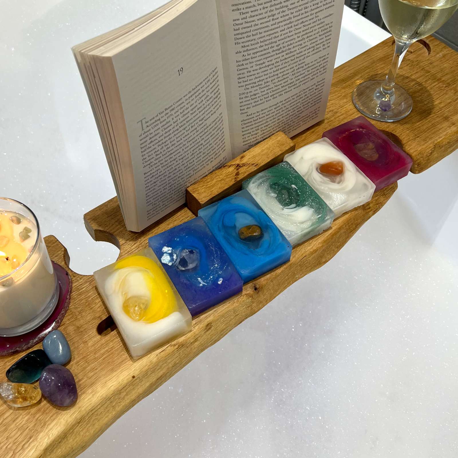 Crystal Soap Complete Collection Set of 6 Bars