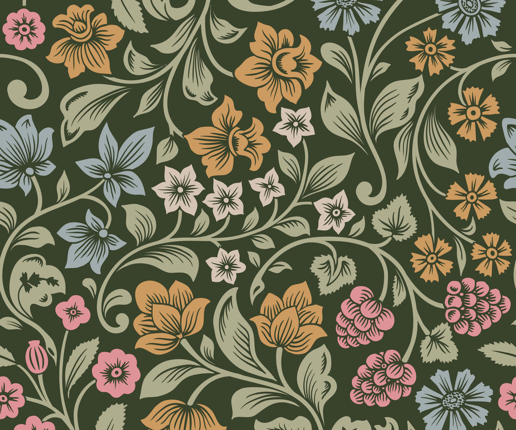 Billie Floral Wallpaper
