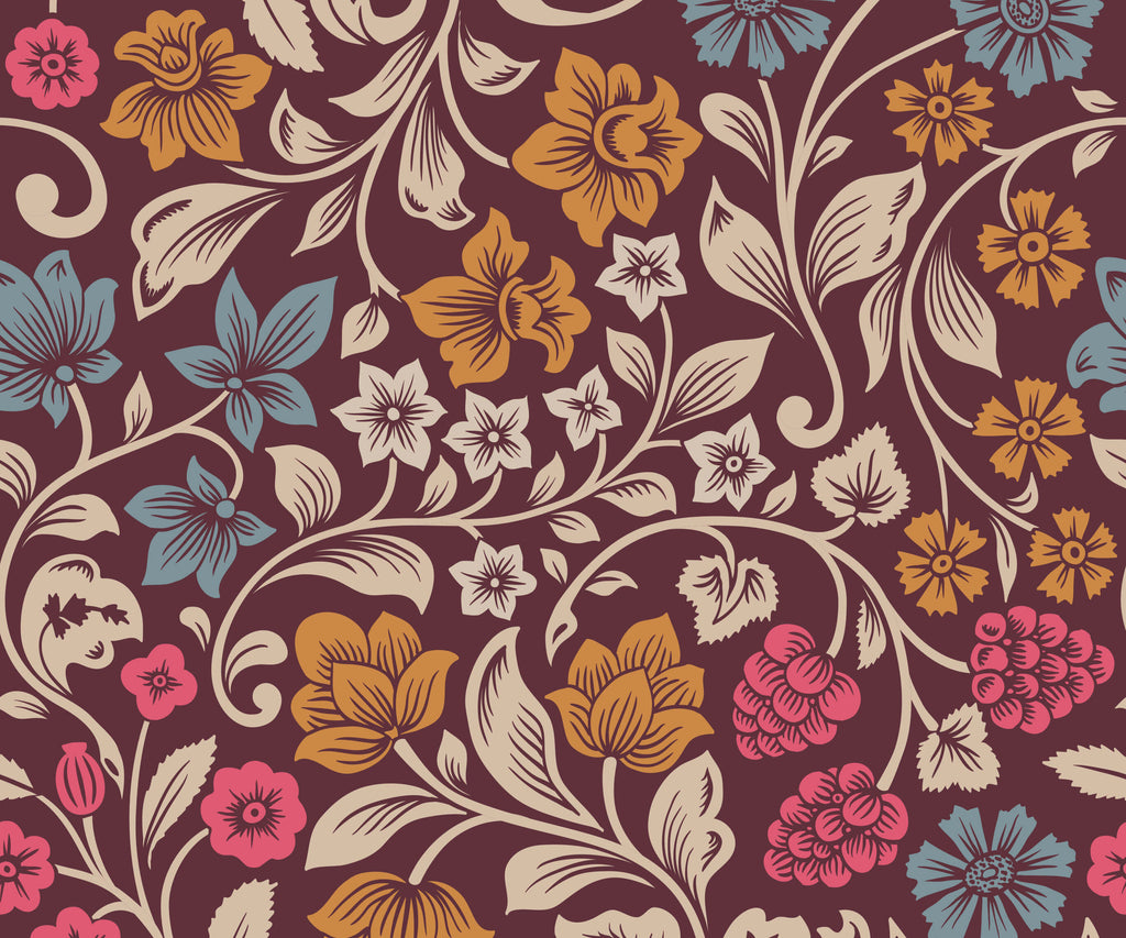 Billie Floral Wallpaper