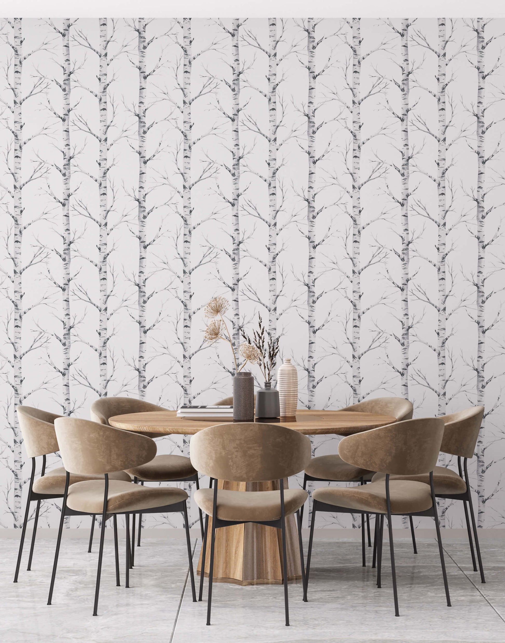 Birch Forest Wallpaper