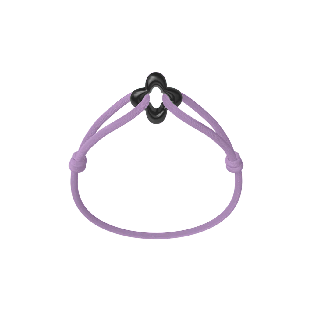 Black Clover Onyx Cord Bracelet