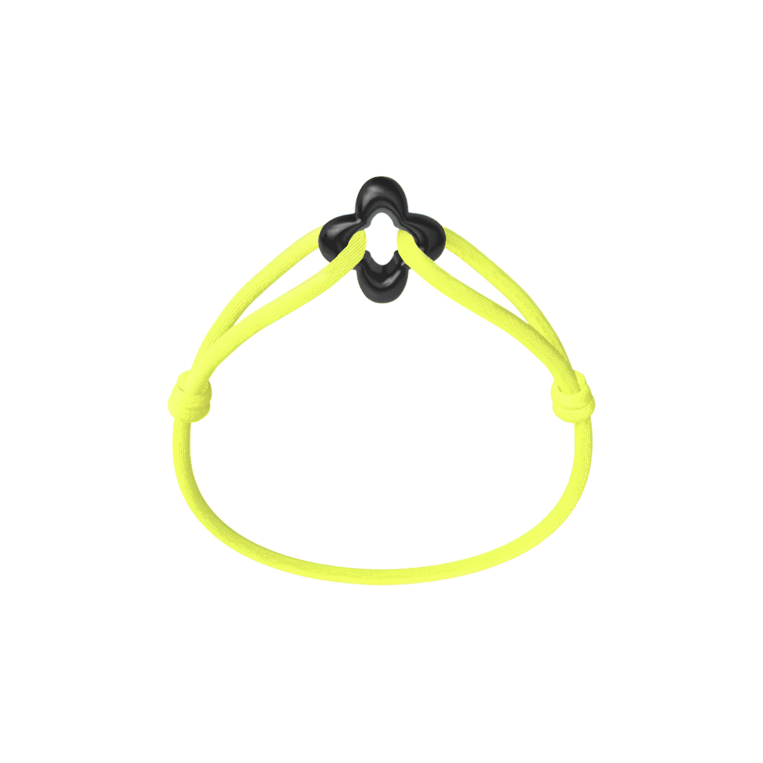 Black Clover Onyx Cord Bracelet
