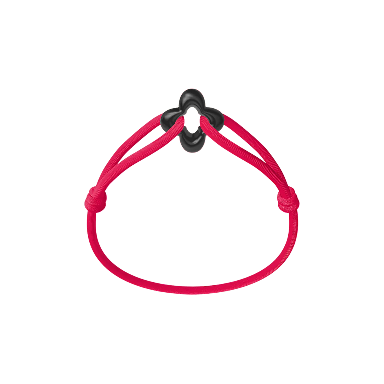 Black Clover Onyx Cord Bracelet