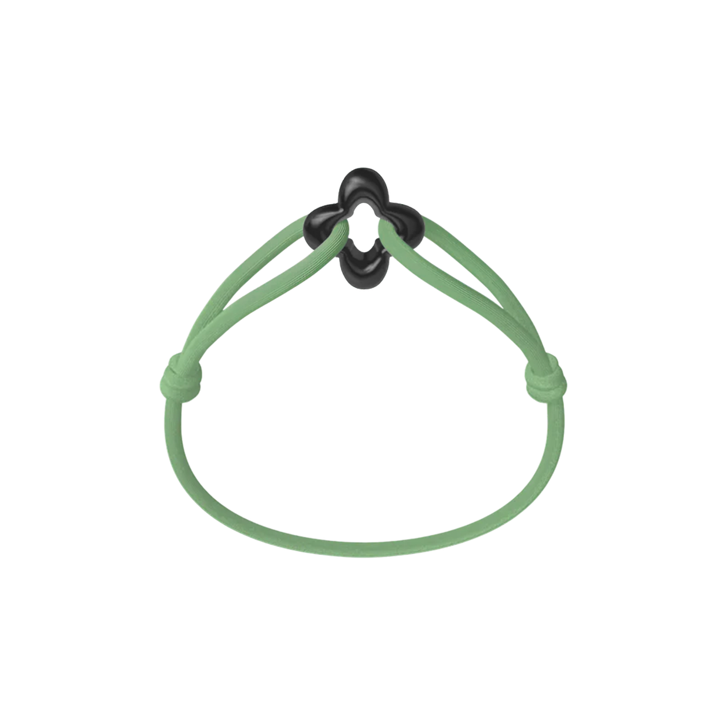 Black Clover Onyx Cord Bracelet