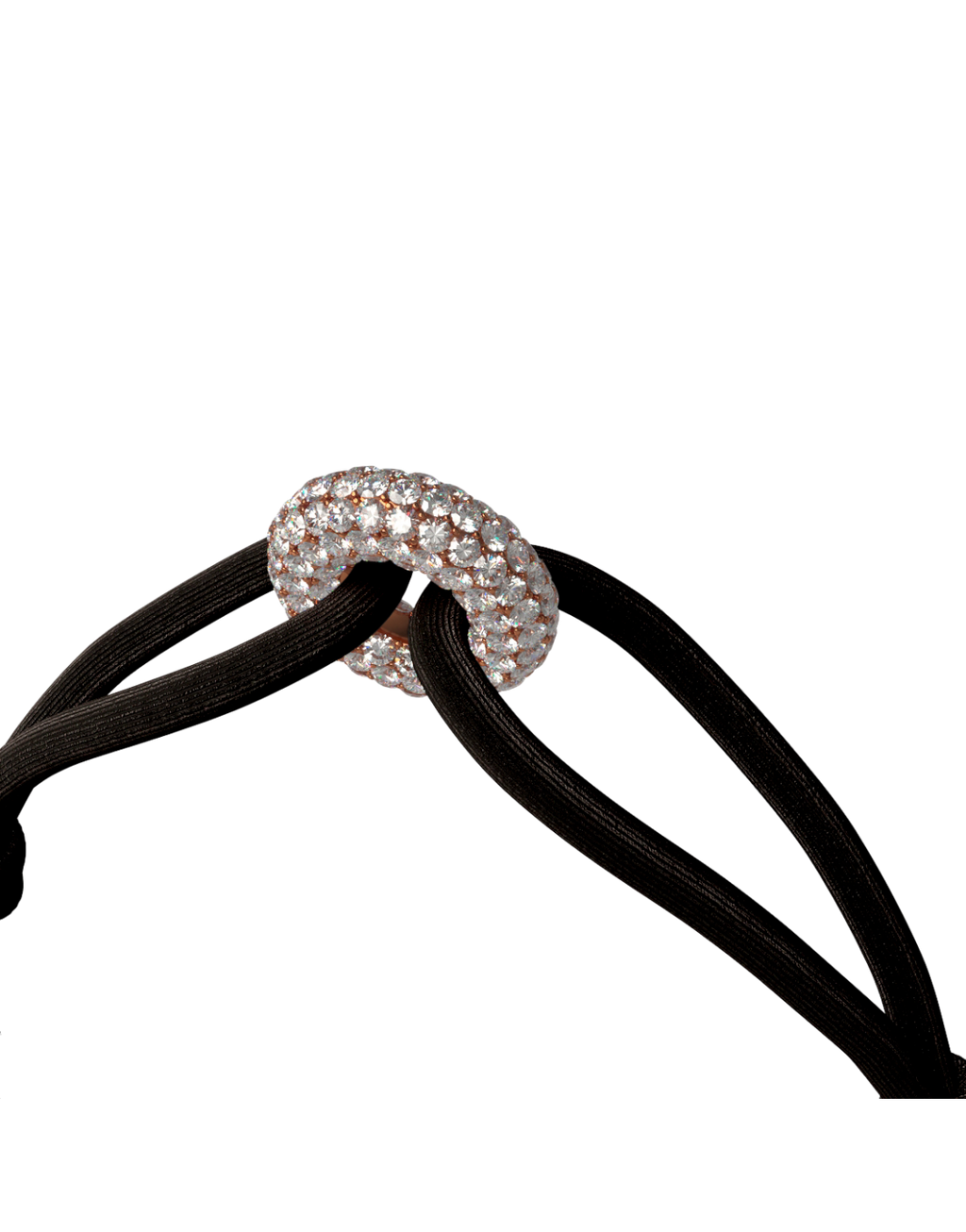 Rose Soho Pave Cord Bracelet