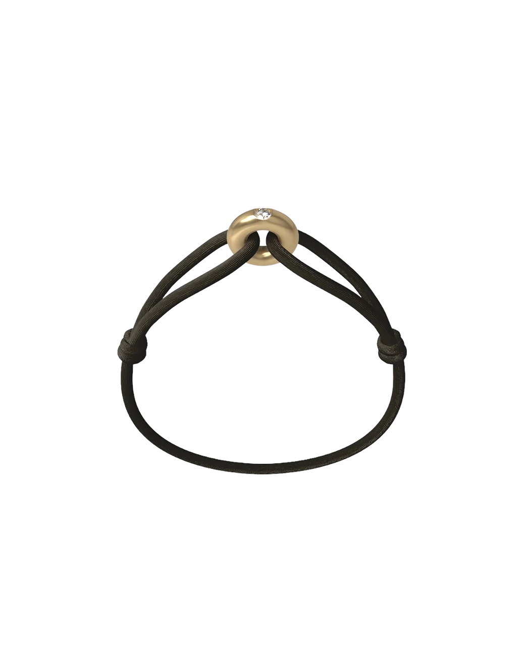 Golden Diamond Cord Bracelet