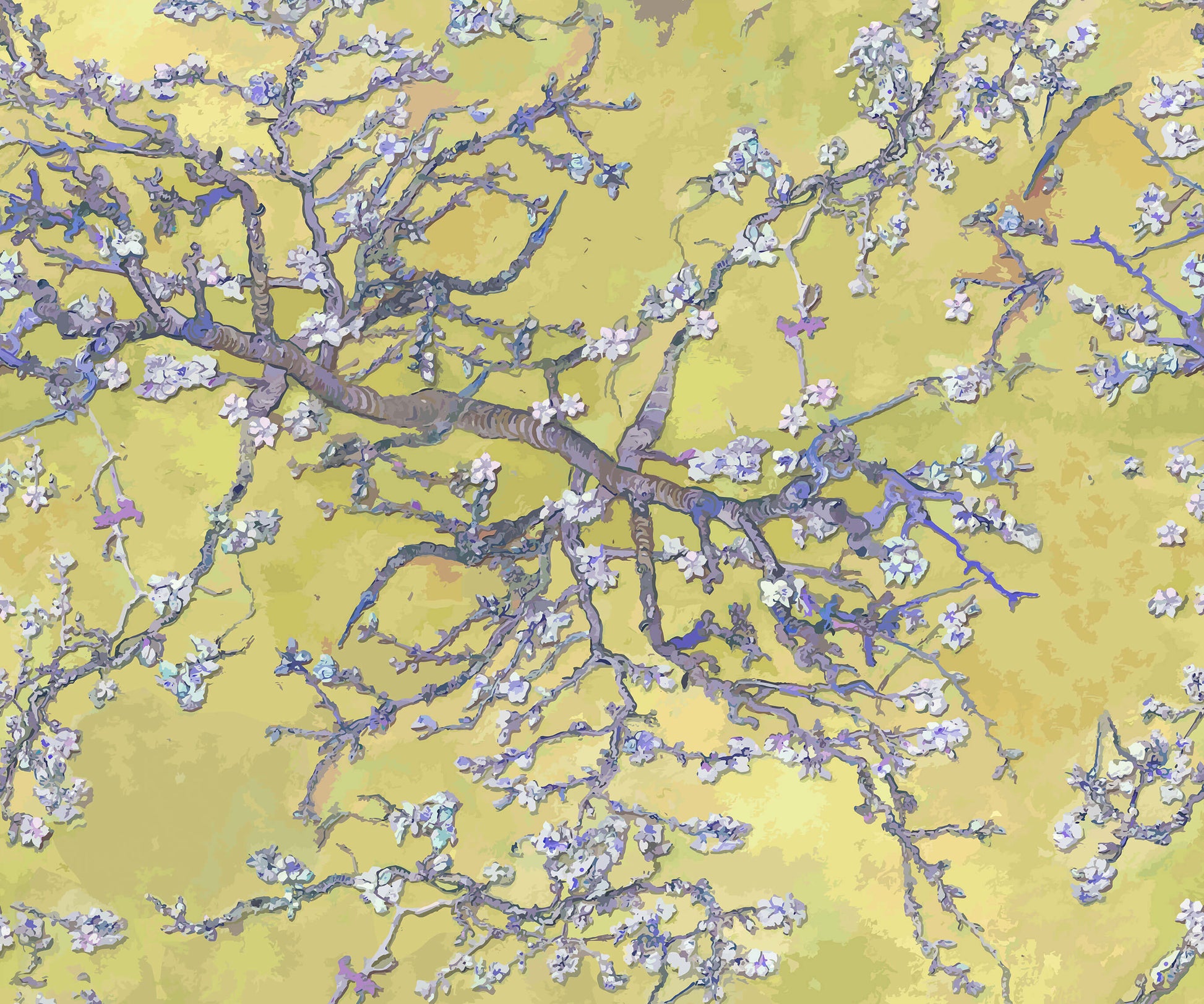 Almond Blossom Wallpaper