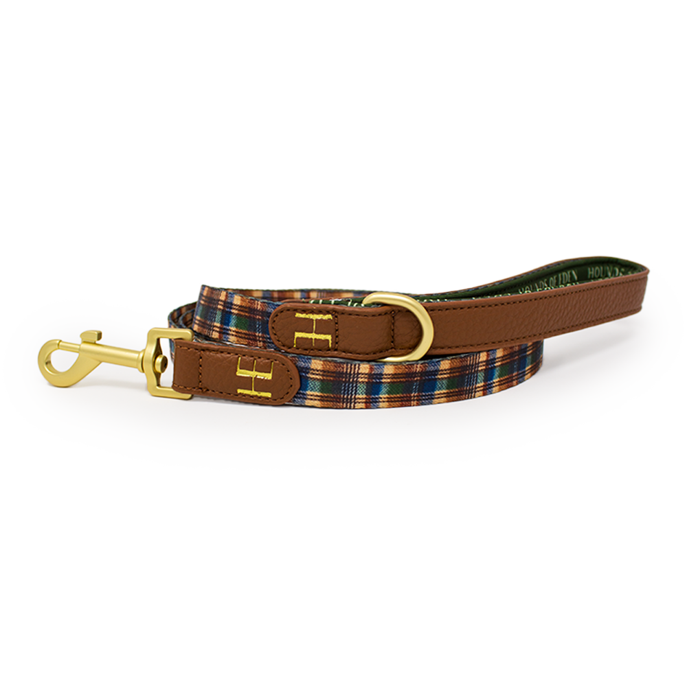 Oak Forest Plaid Dog Harness for Small Breeds