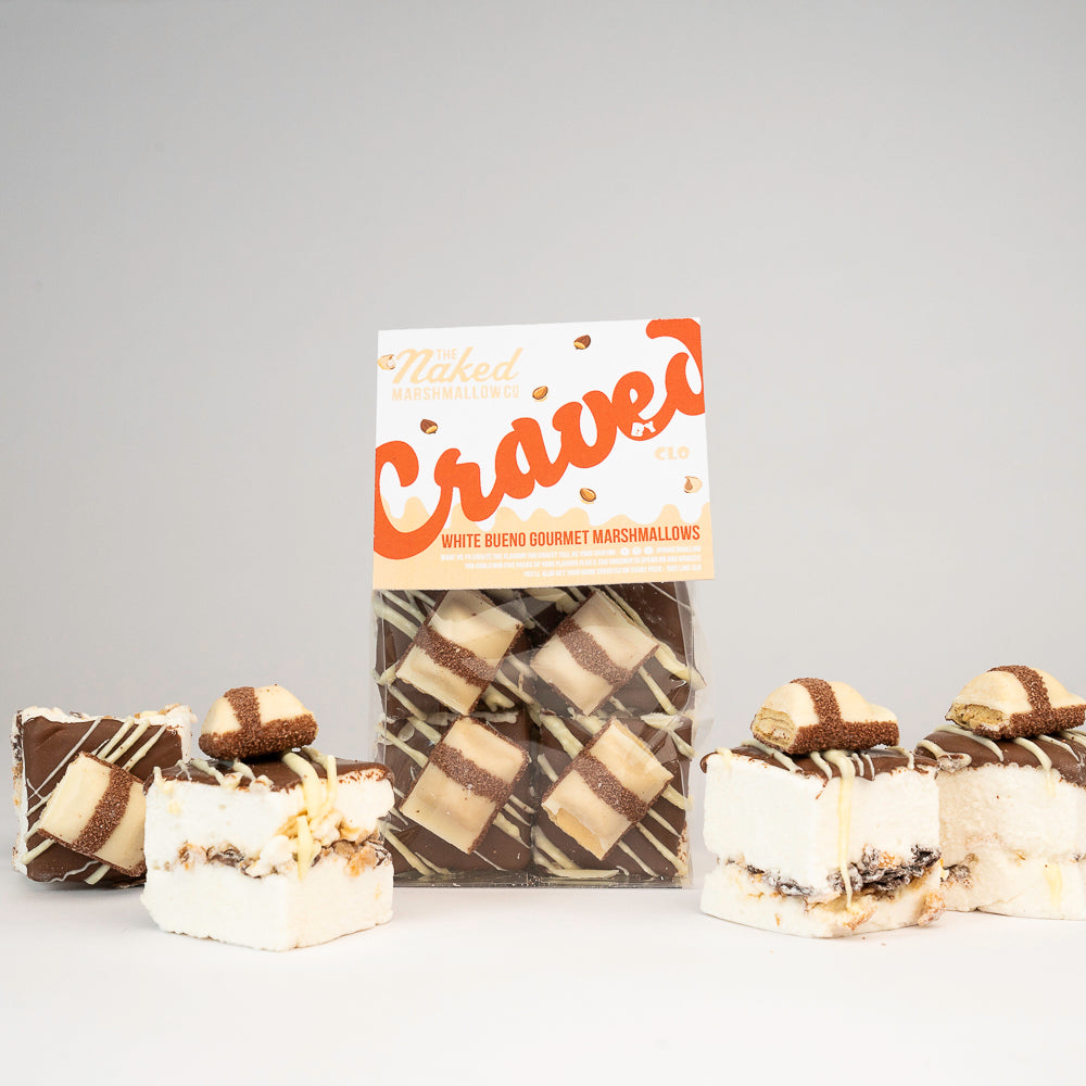 White Chocolate Bueno Gourmet Marshmallows
