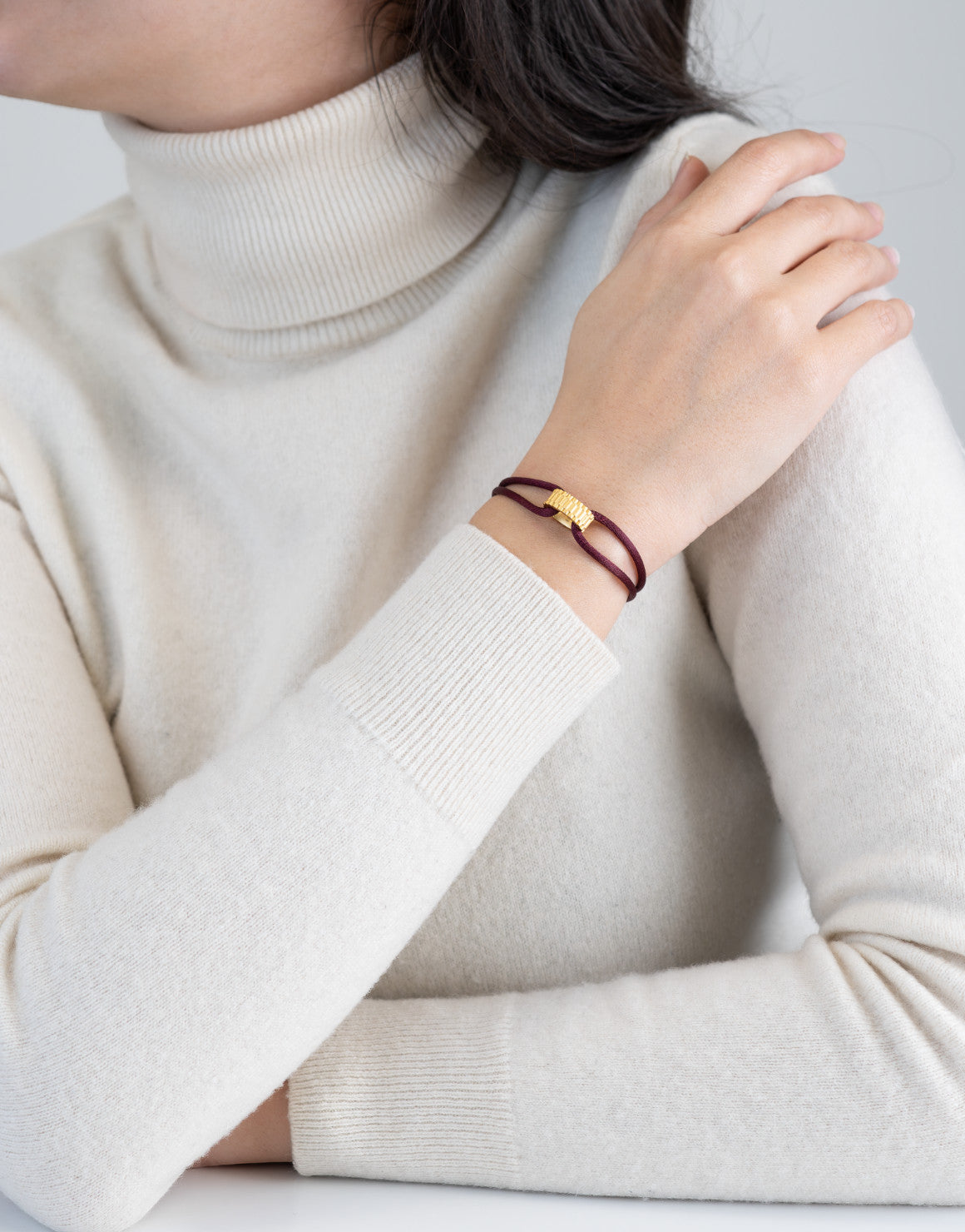 Golden Regent Cord Bracelet