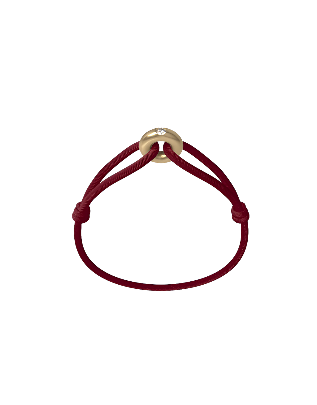 Golden Diamond Cord Bracelet