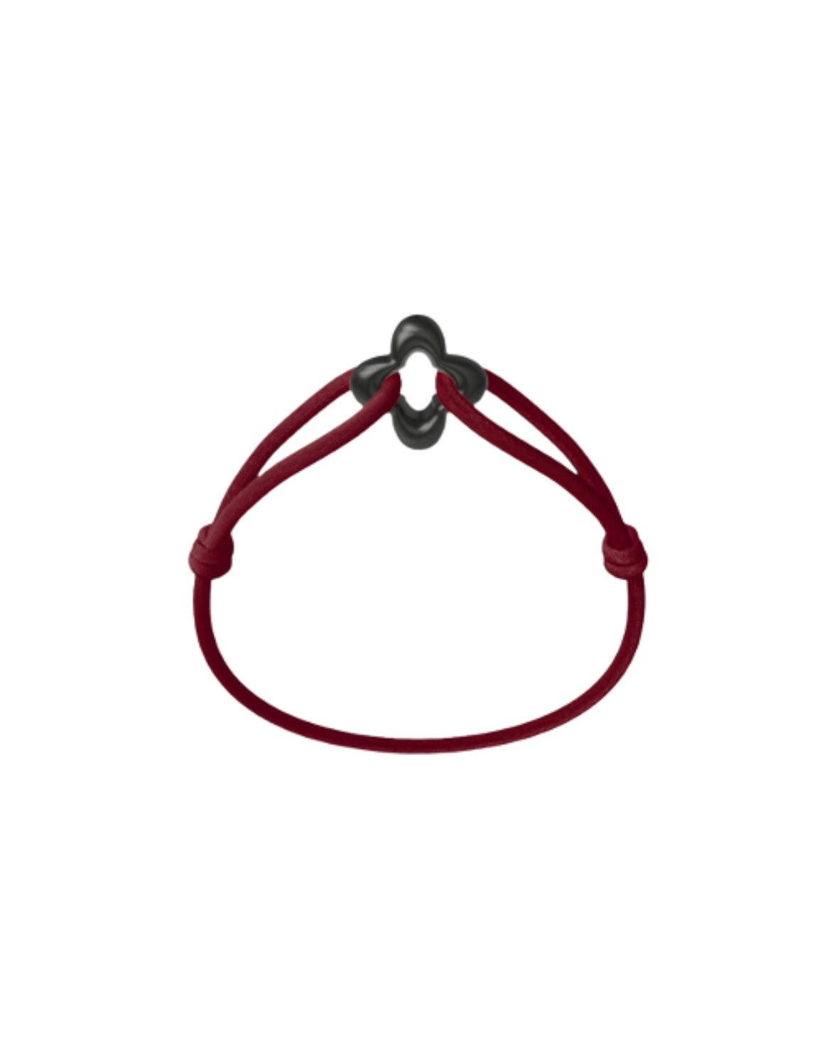 Black Clover Onyx Cord Bracelet