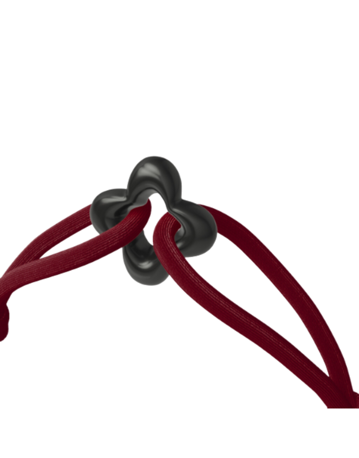 Black Clover Onyx Cord Bracelet
