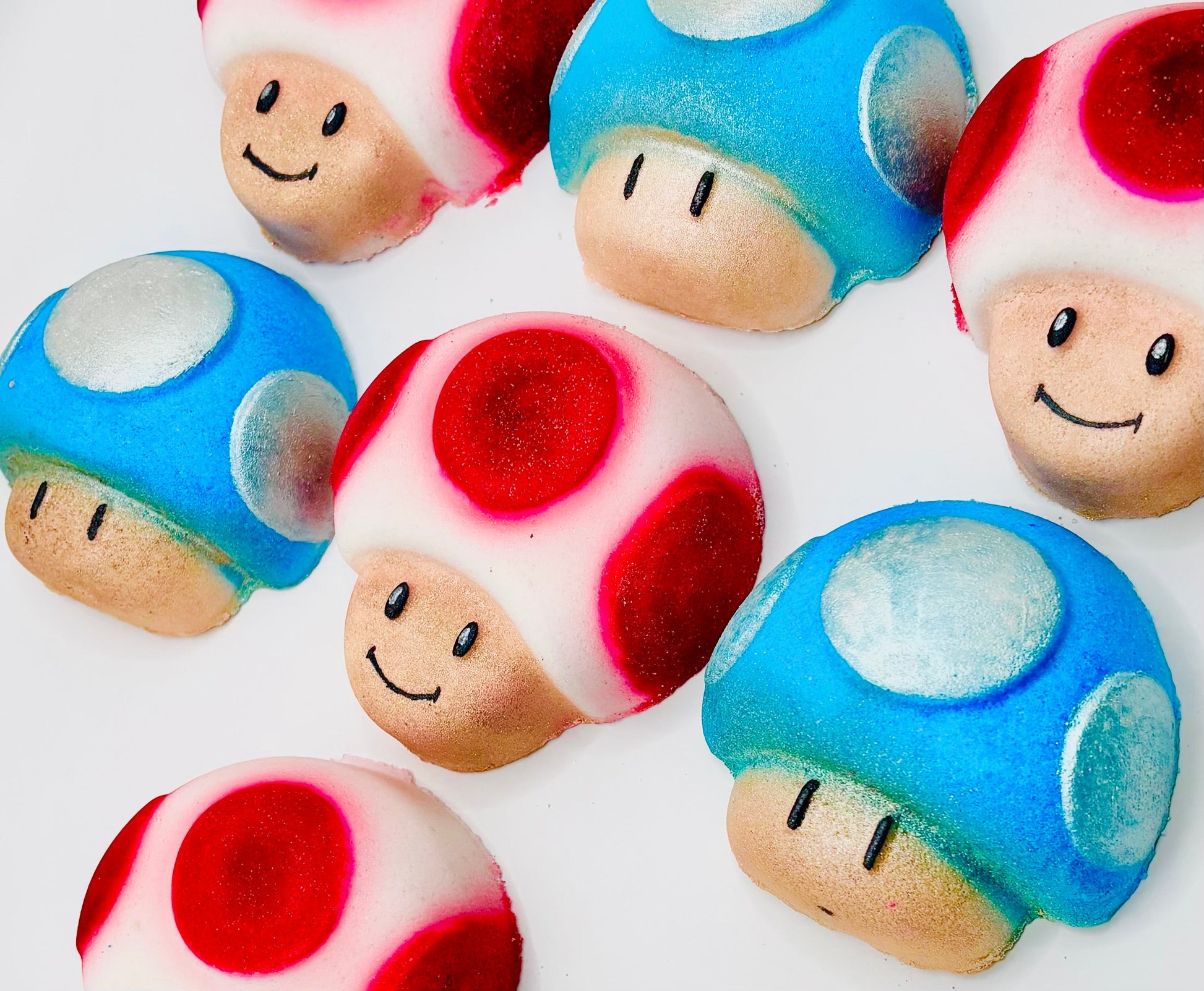 Blue Mushroom Bath Bomb