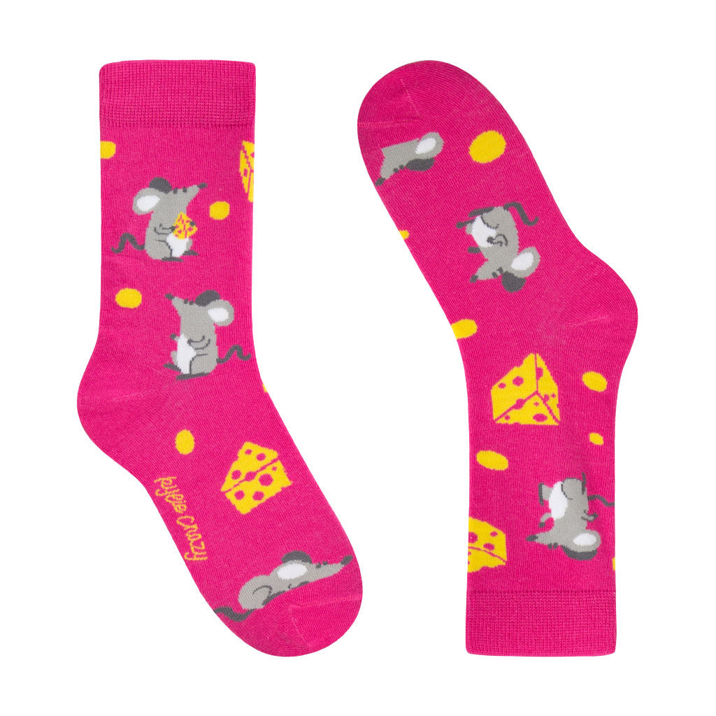 Cheesy Chompers Kids Socks