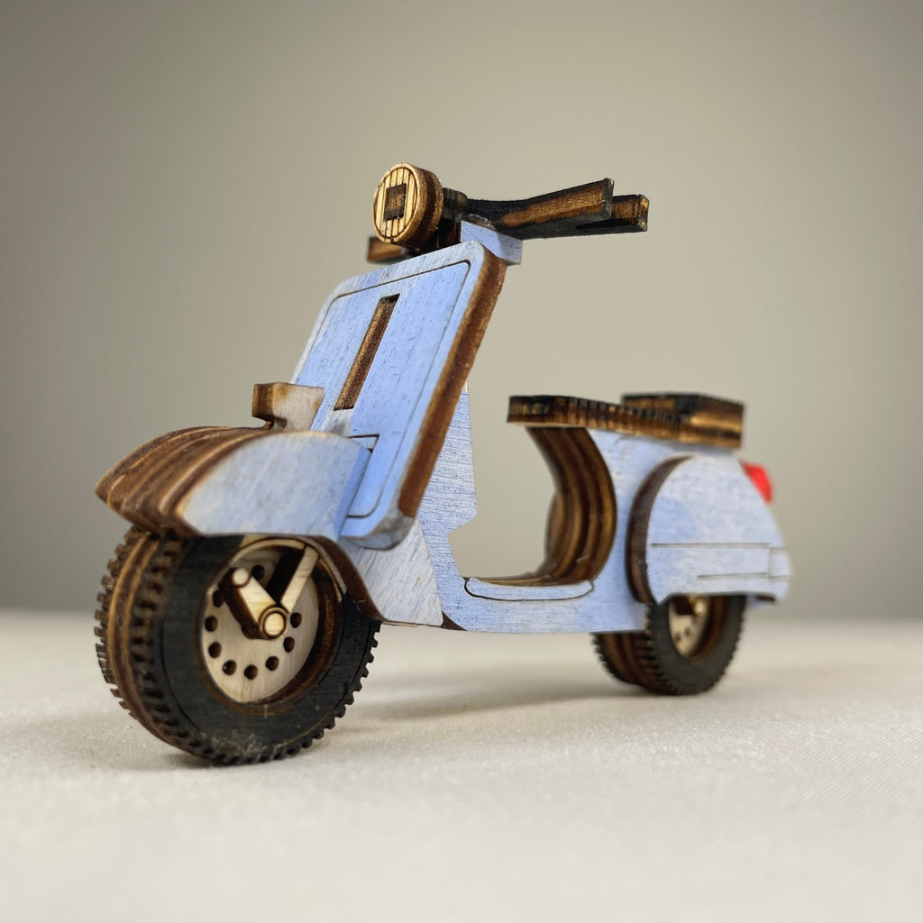 Vespa Ornmanent - Handmade Ornament by Curious Rabbit ®