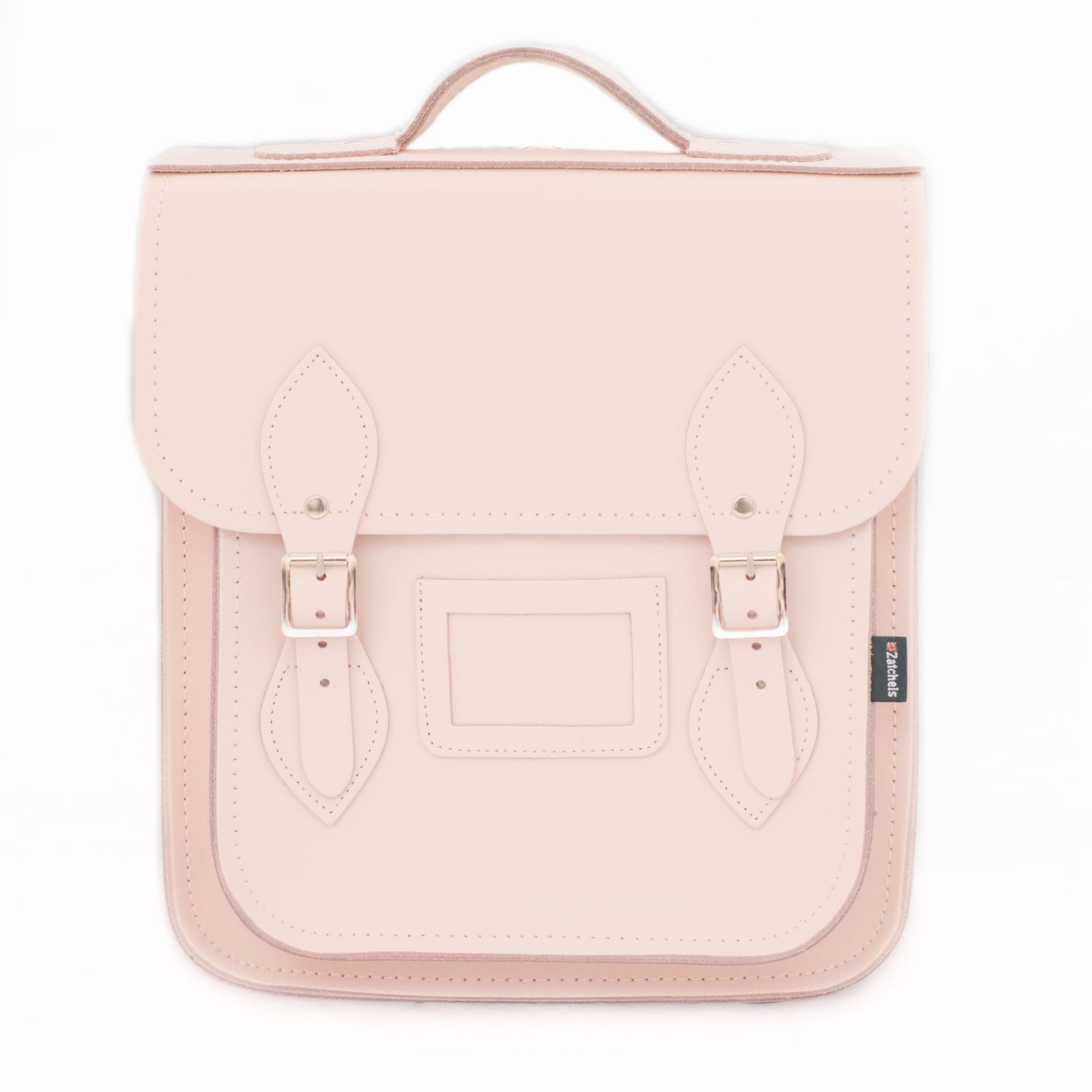 Handmade Leather City Backpack Cherry Blossom