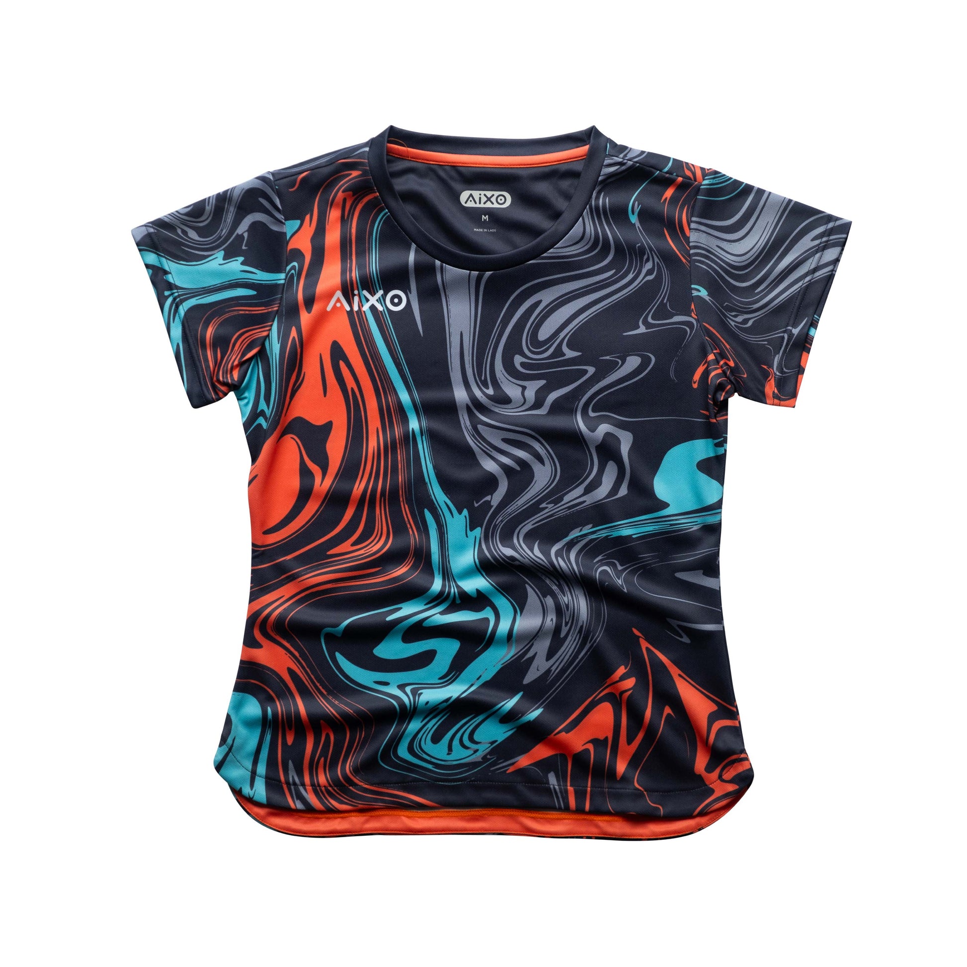 Aixo Chrome Womens Top Graphite