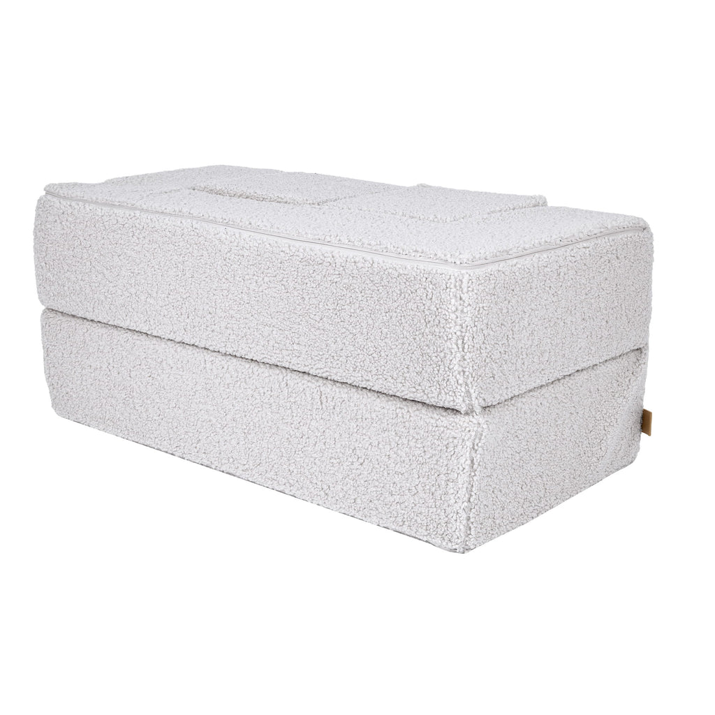 MeowBaby® Children's Sofa with Poufs – Comfortable & Versatile by MeowBaby at www.brixbailey.com