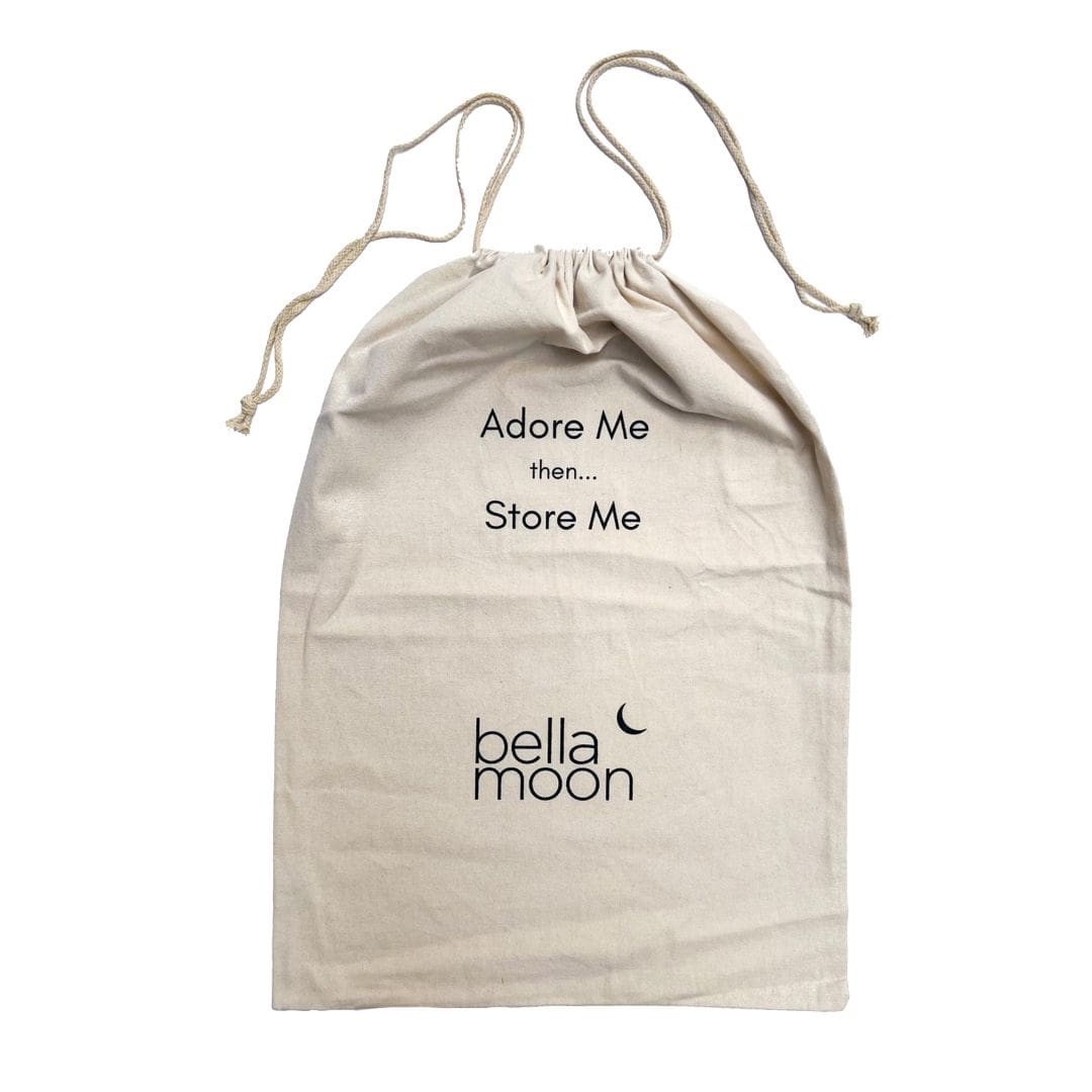 Pillow Storage Bag in Natural Canvas