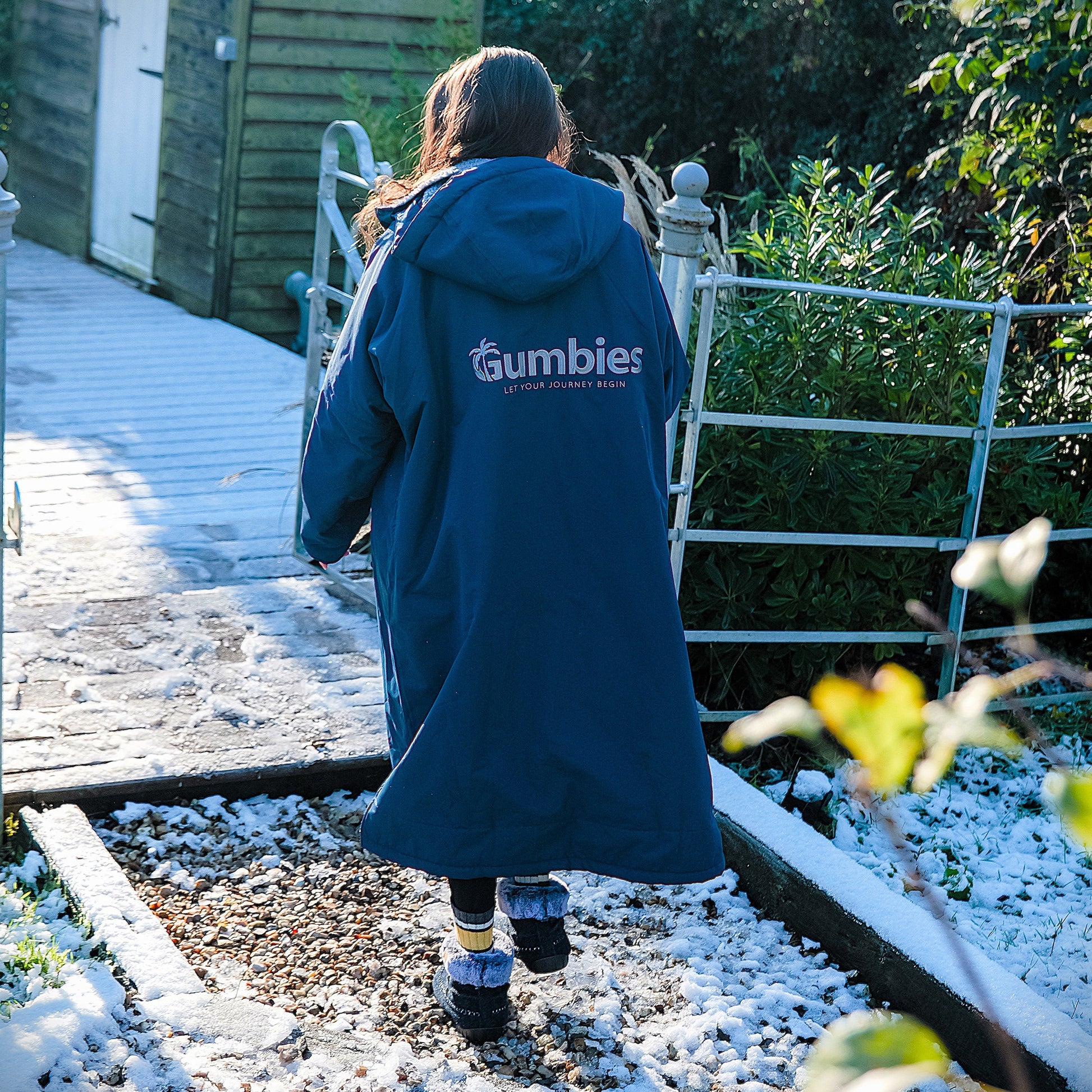 Sports Cape Navy and Grey