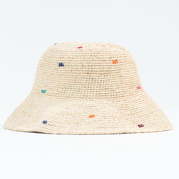 Pastel Pompom Hat