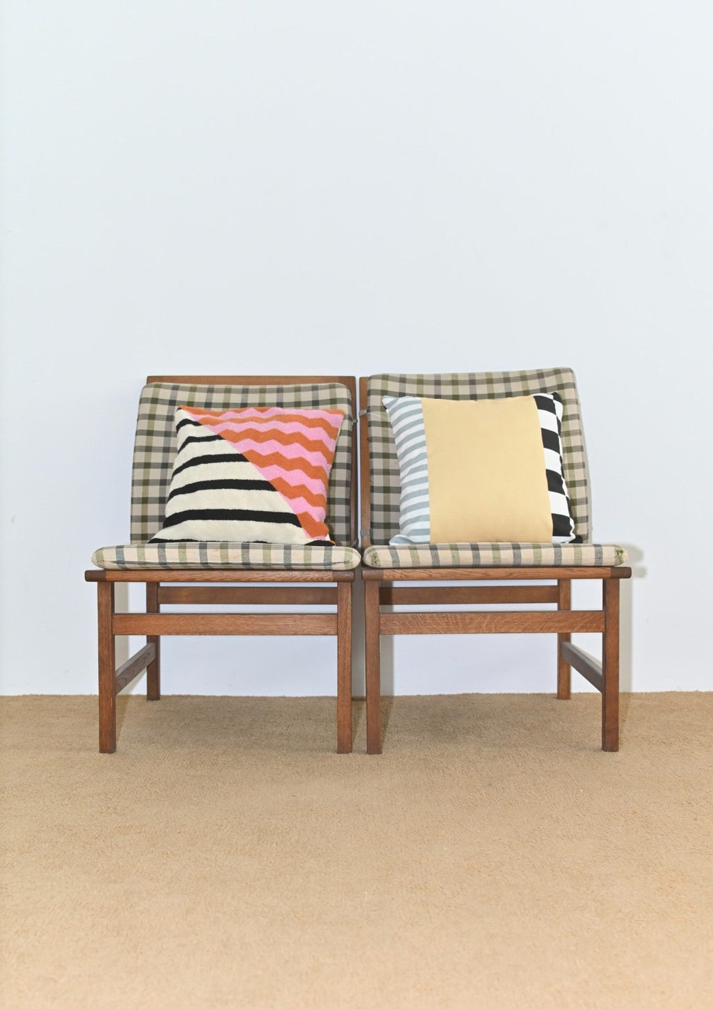 Cream Soda Velvet Cushion 45cm