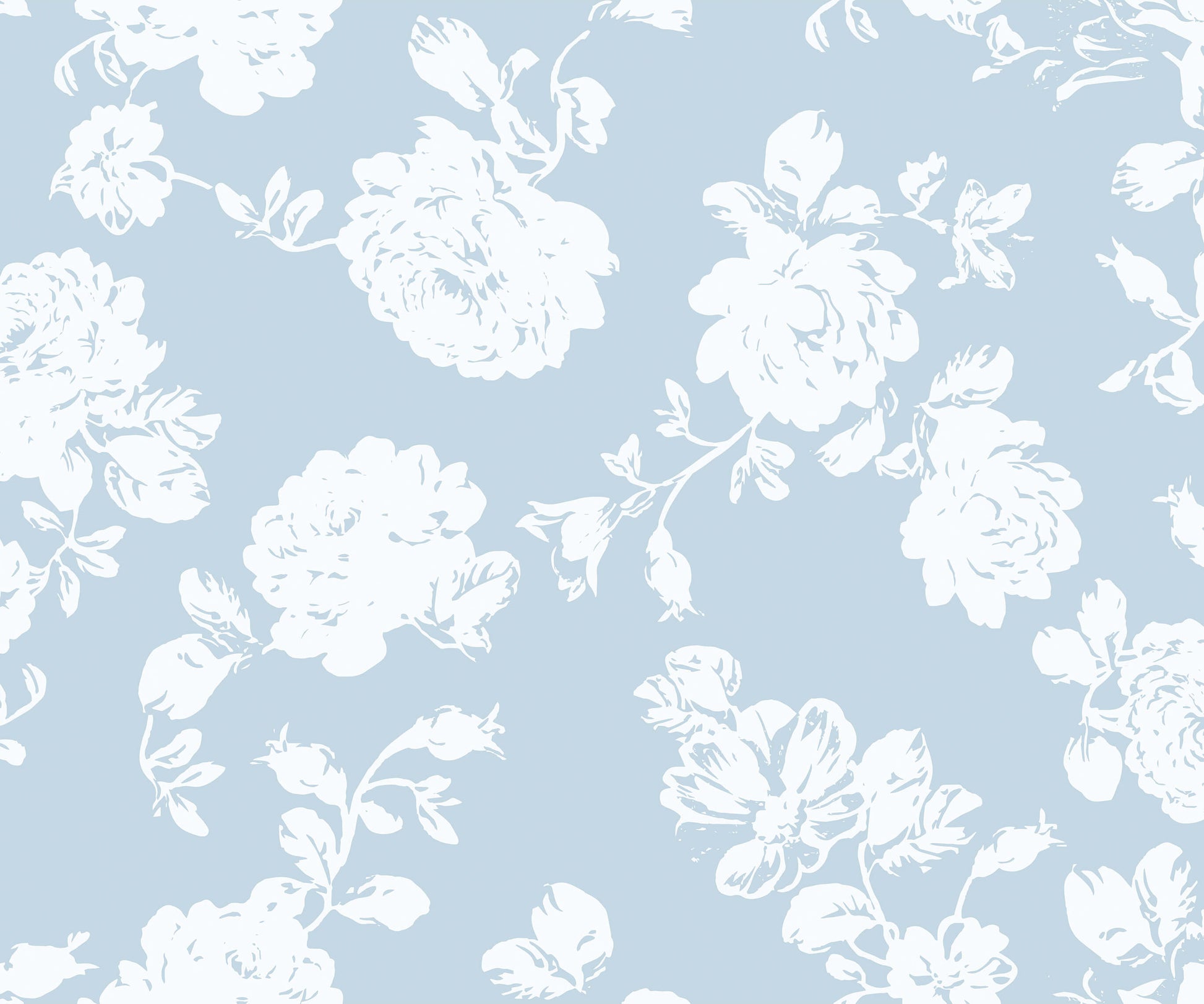 Cast Floral Wallpaper